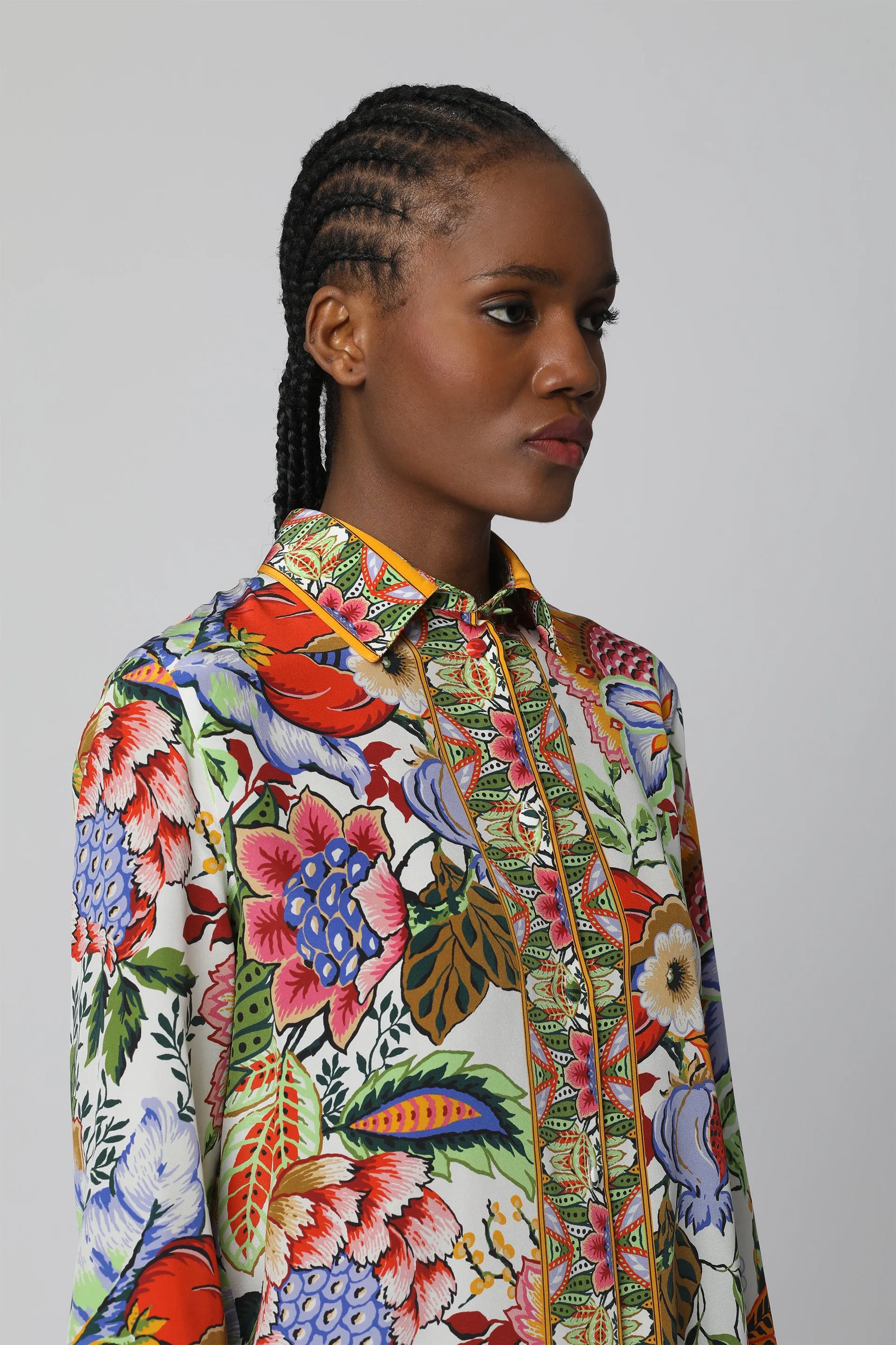 Etro Camicia in seta stampata