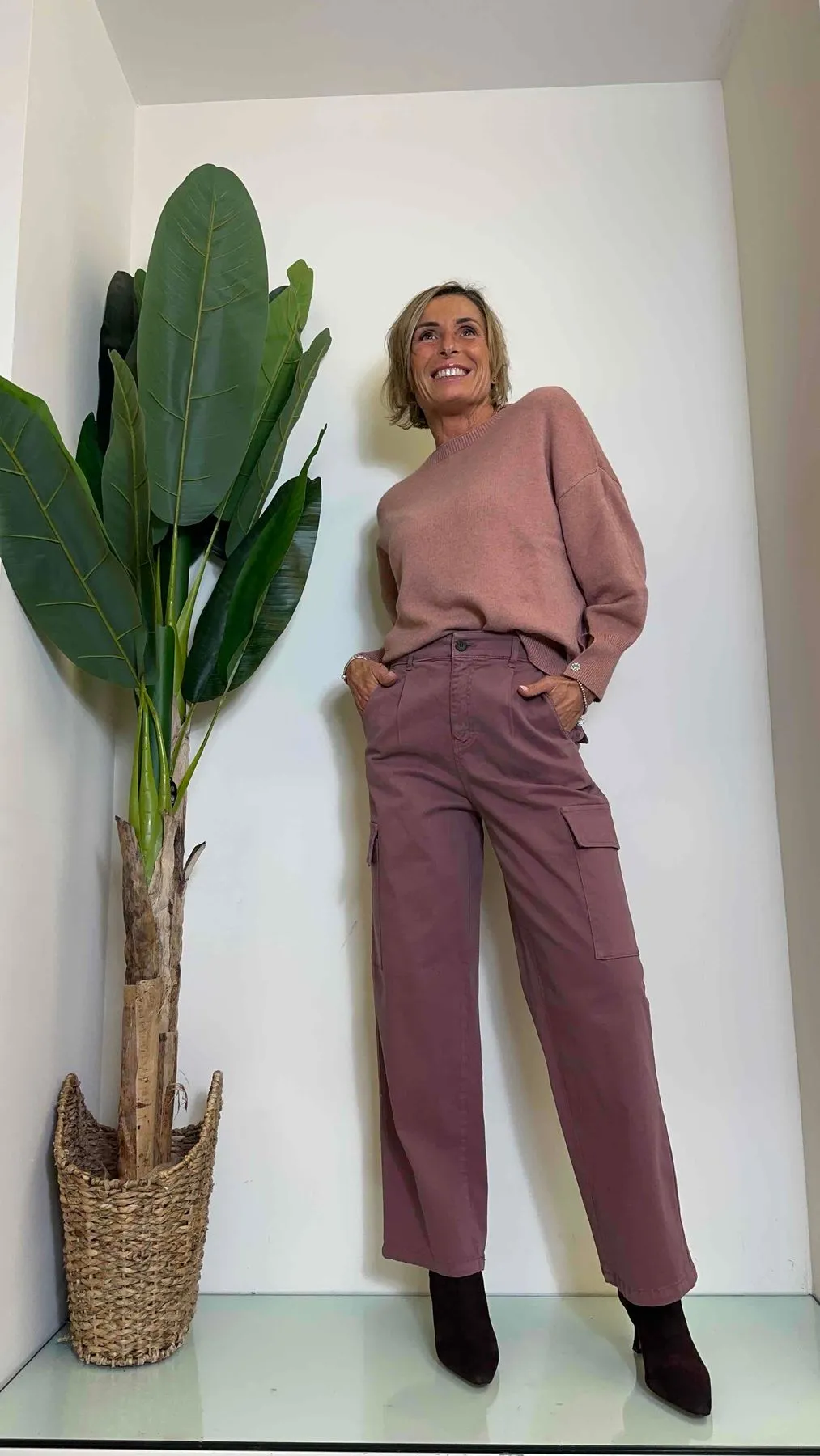 F3 - P3940515 - PANTALONE CARGO COLOR MANOPESCA