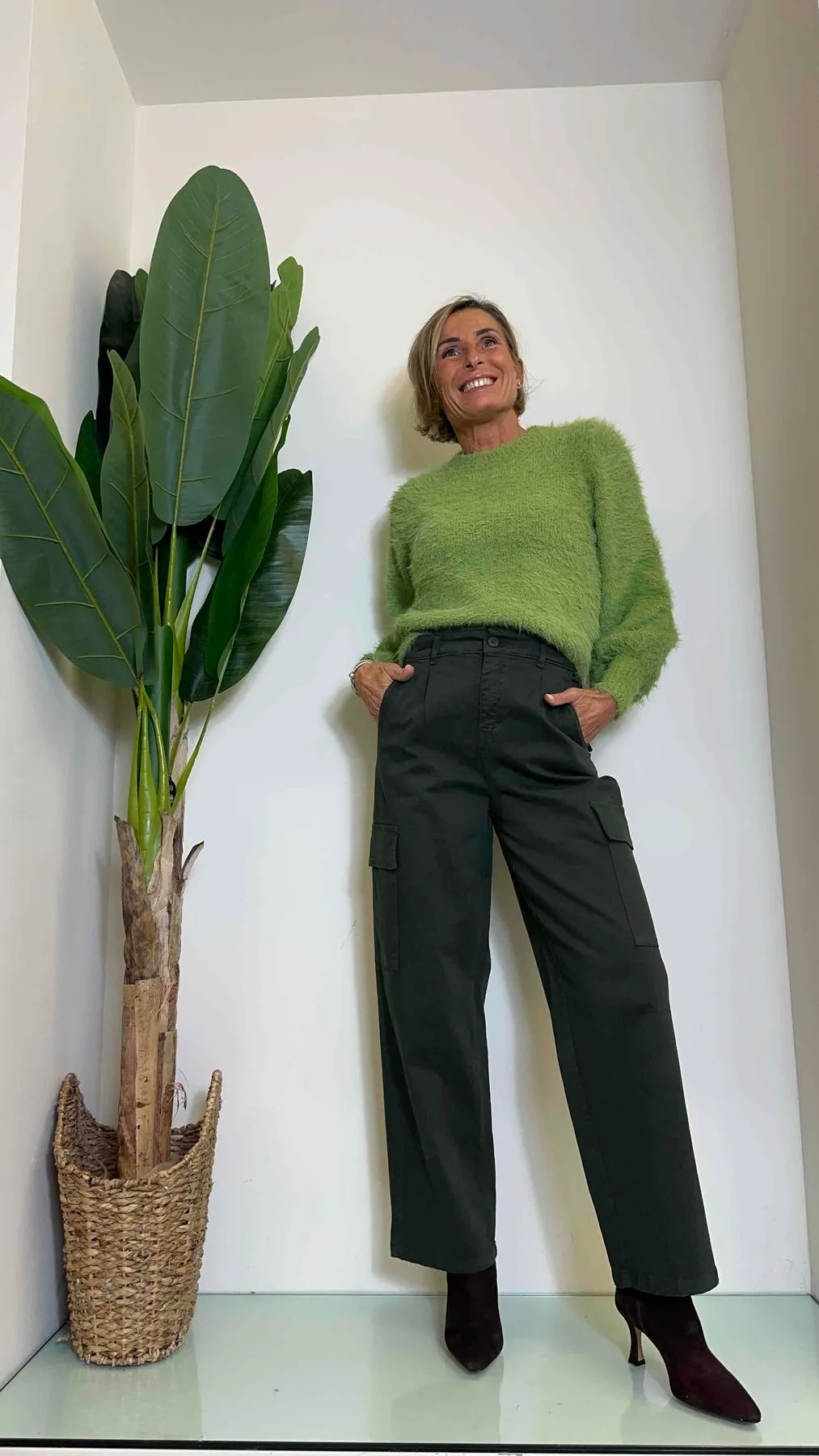 F3 - P3940515 - PANTALONE CARGO COLOR MANOPESCA