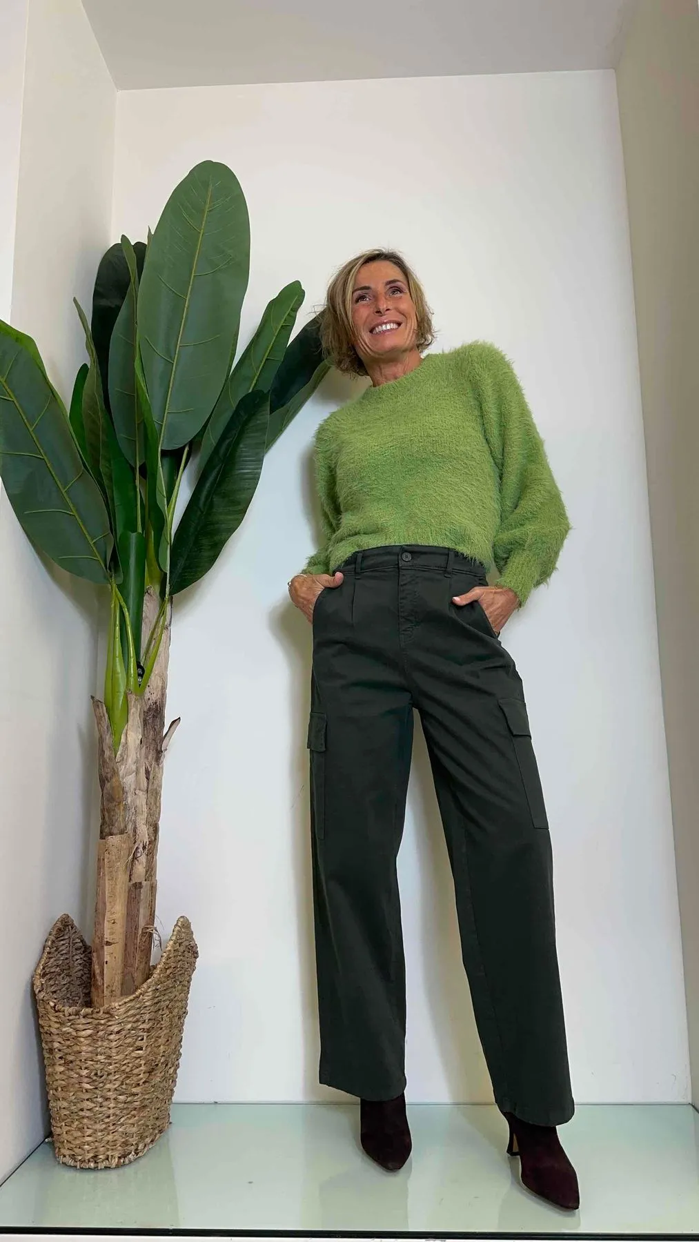 F3 - P3940515 - PANTALONE CARGO COLOR MANOPESCA