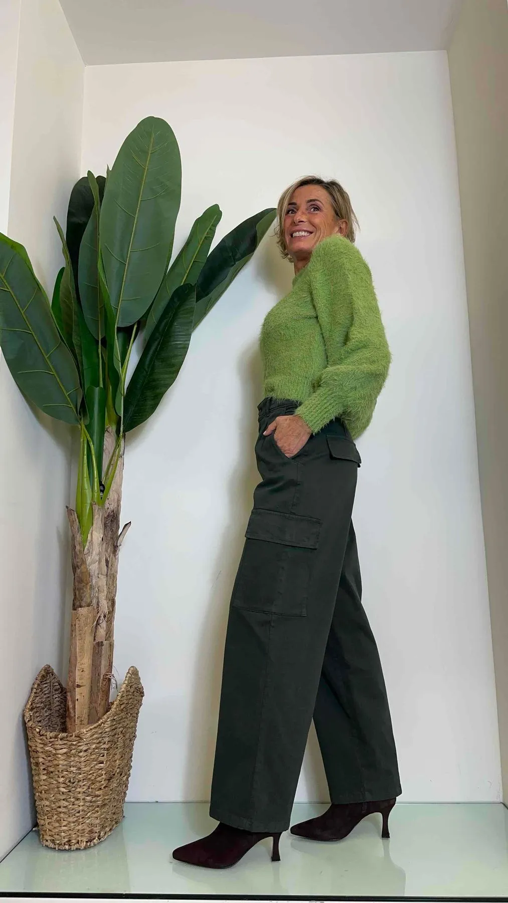 F3 - P3940515 - PANTALONE CARGO COLOR MANOPESCA