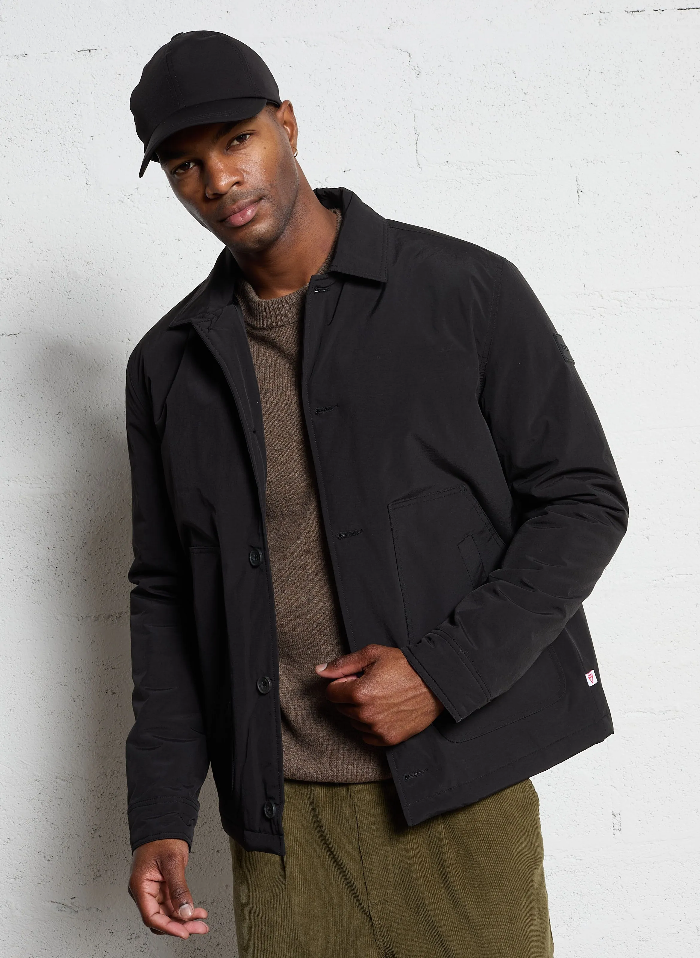  FARAH   TELEX - Giacca oversize imbottita | Nero