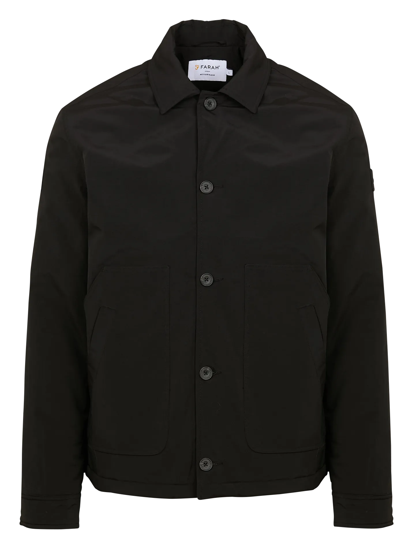  FARAH   TELEX - Giacca oversize imbottita | Nero