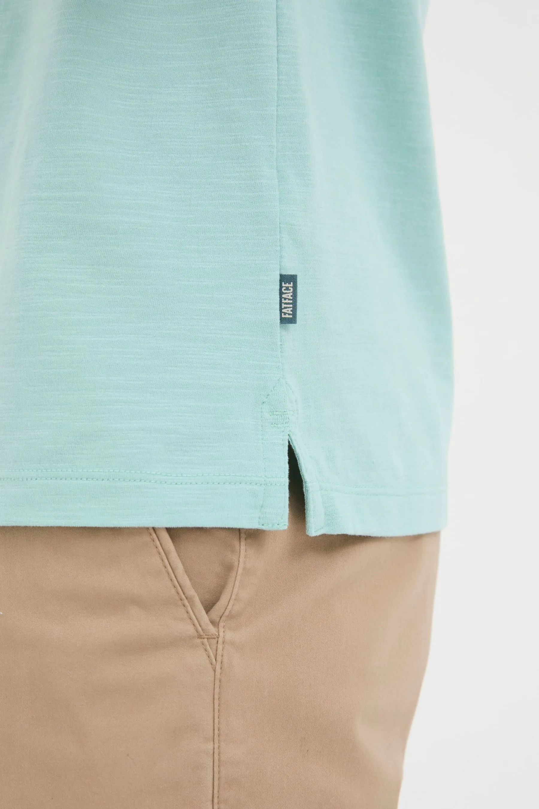 FatFace Woodside Slub Henley T-Shirt