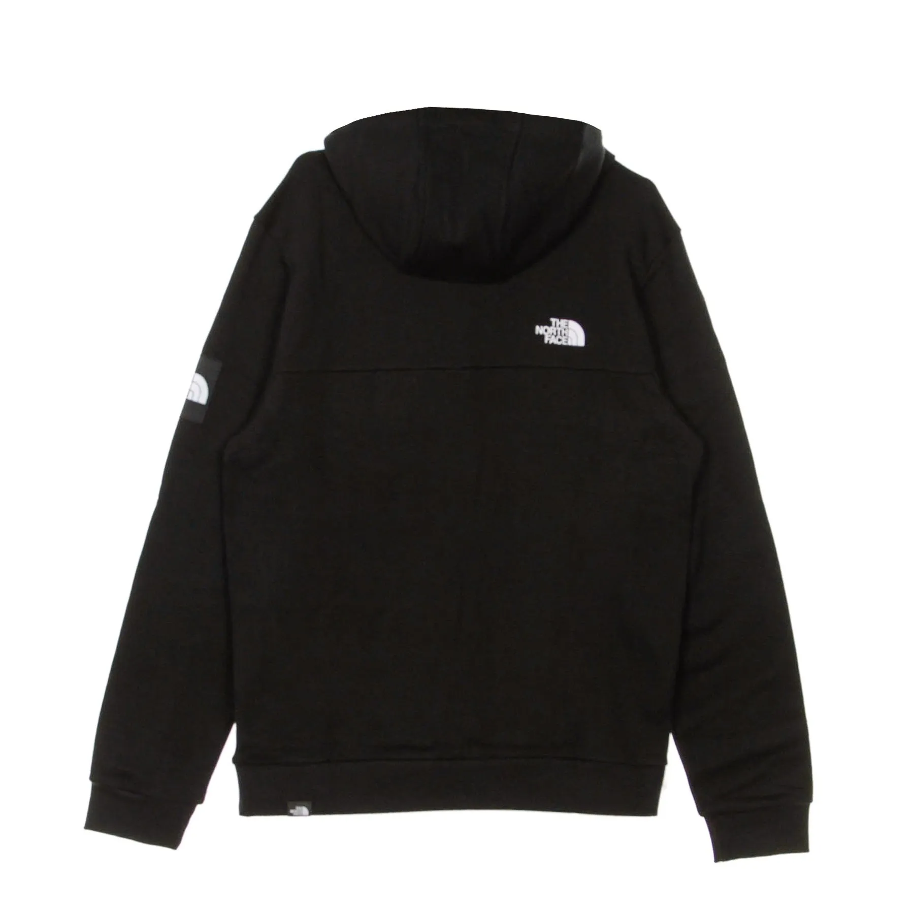 Felpa Cappuccio Uomo Fine Alpine Hoodie Black