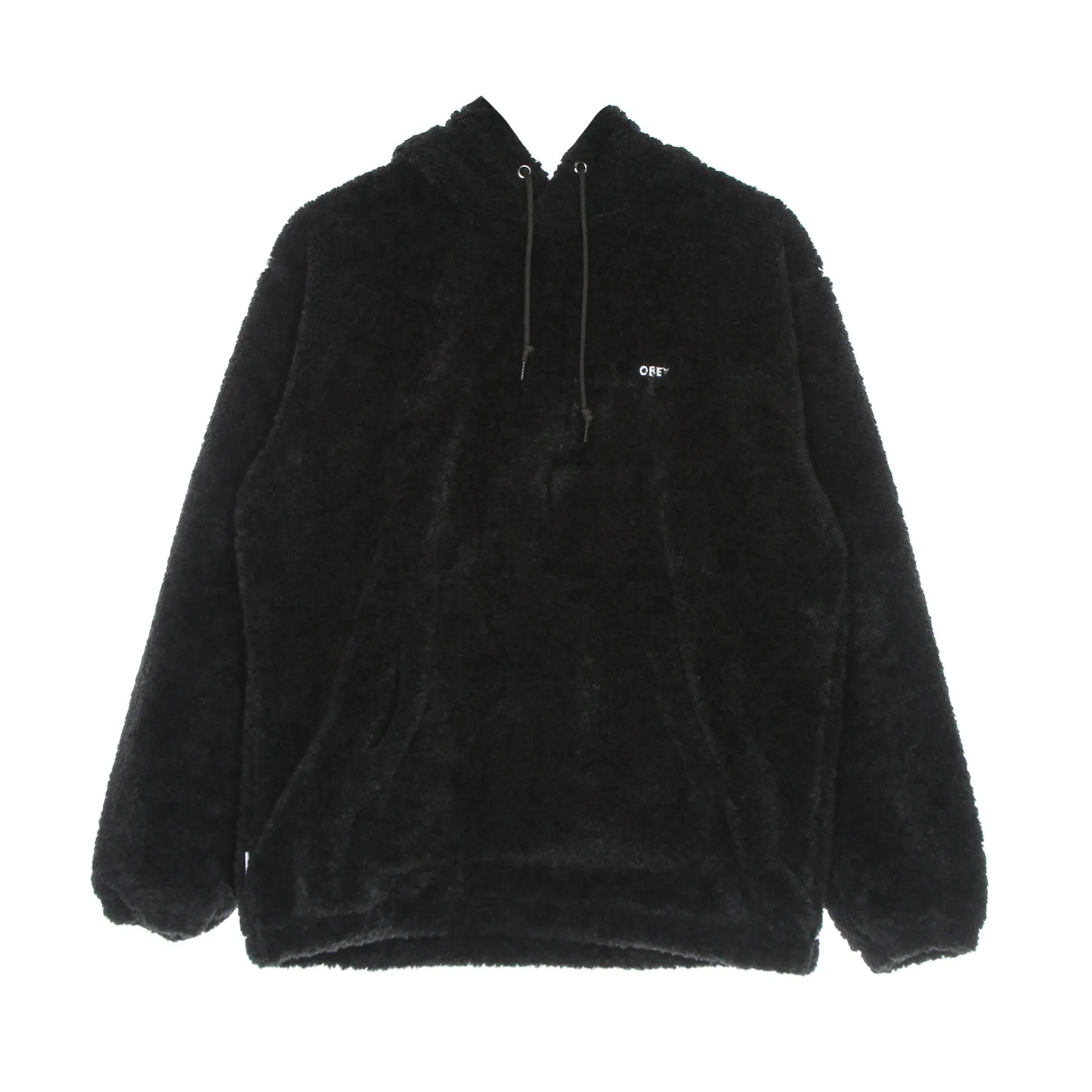 Felpa Cappuccio Uomo Gio Polar Fleece Hood Specialty Fleece Black