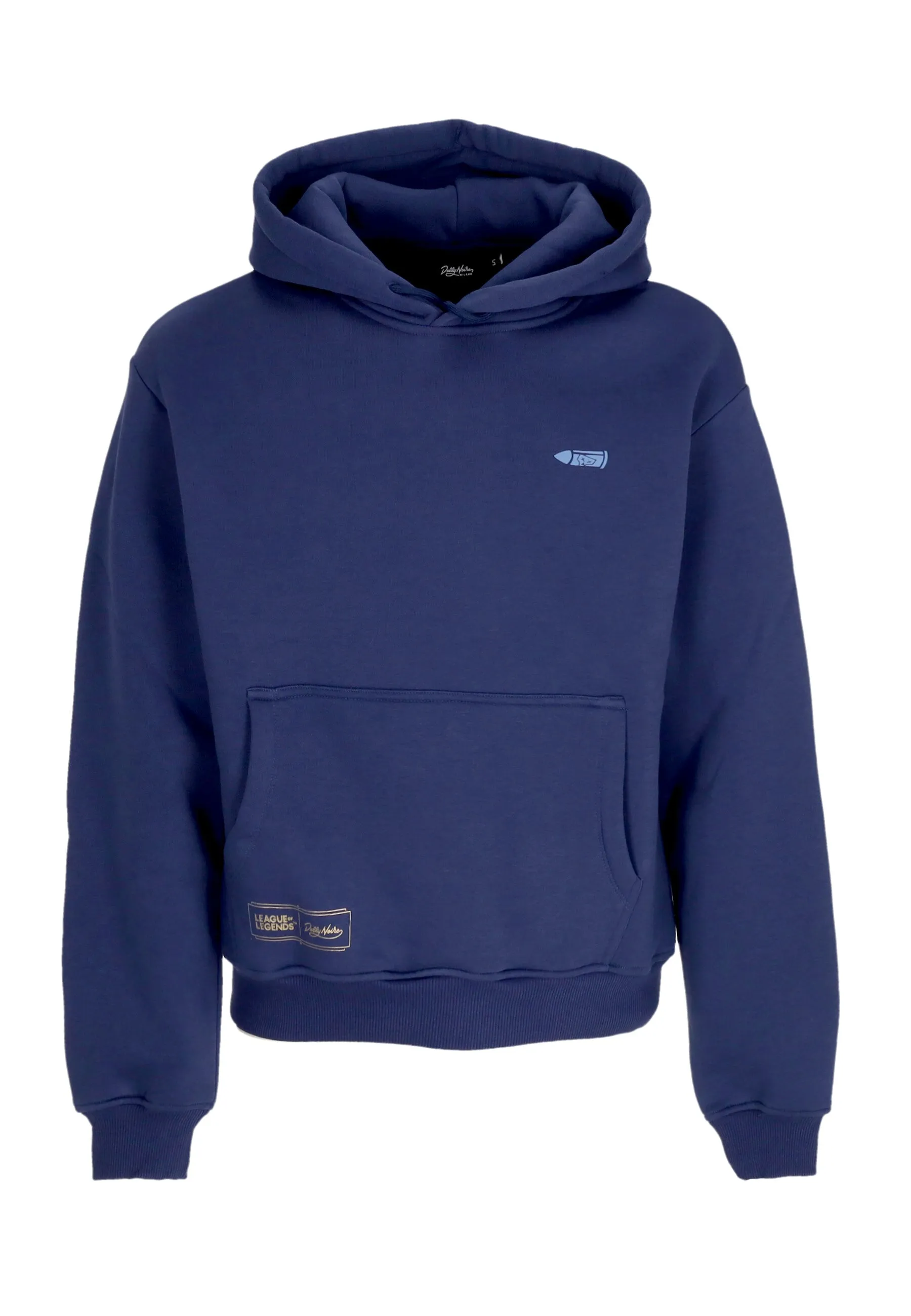 Felpa Cappuccio Uomo Jinx Hoodie Deep Blue