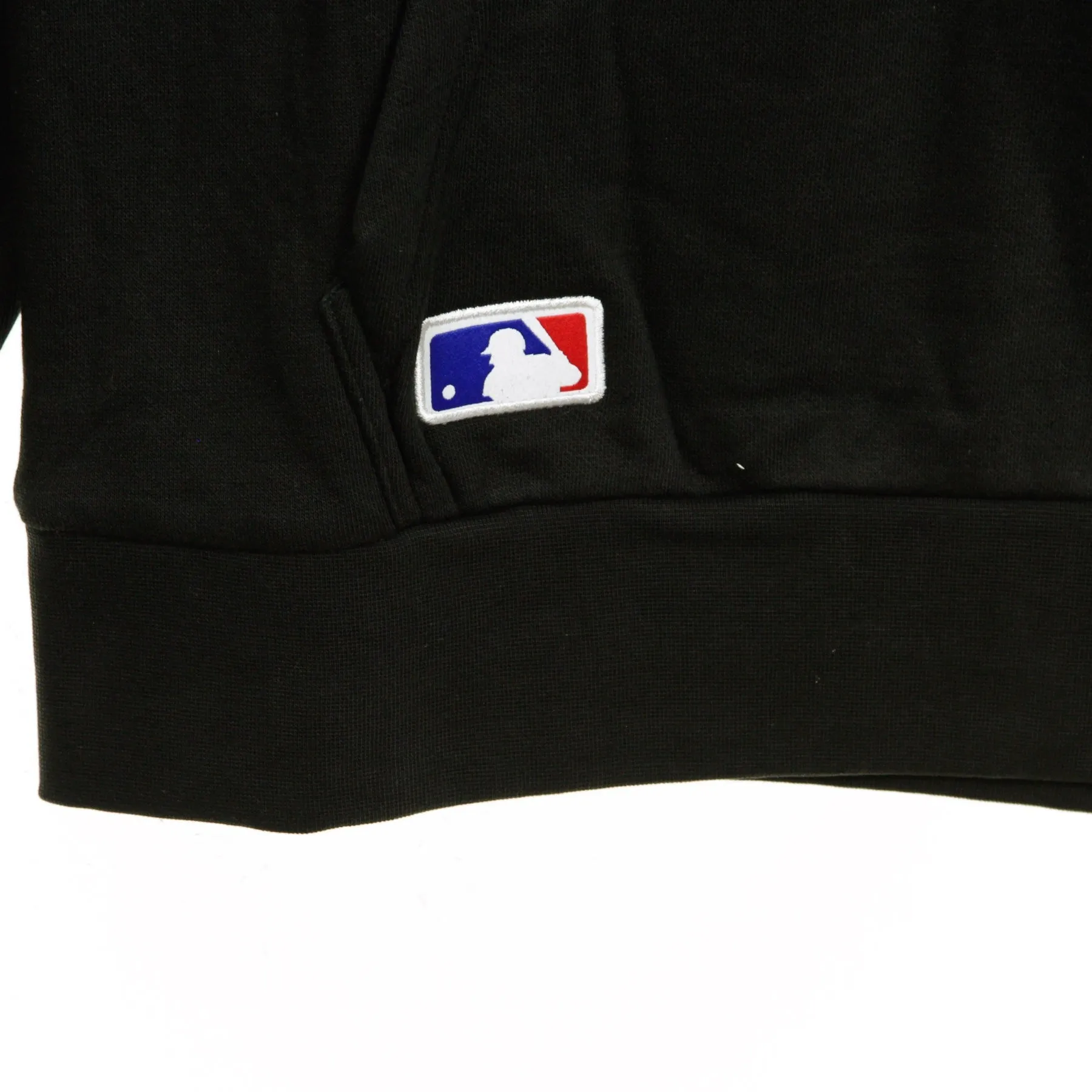 Felpa Cappuccio Uomo Mlb Seasonal Team Logo Hoody Neyyan Black/dark Turquoise