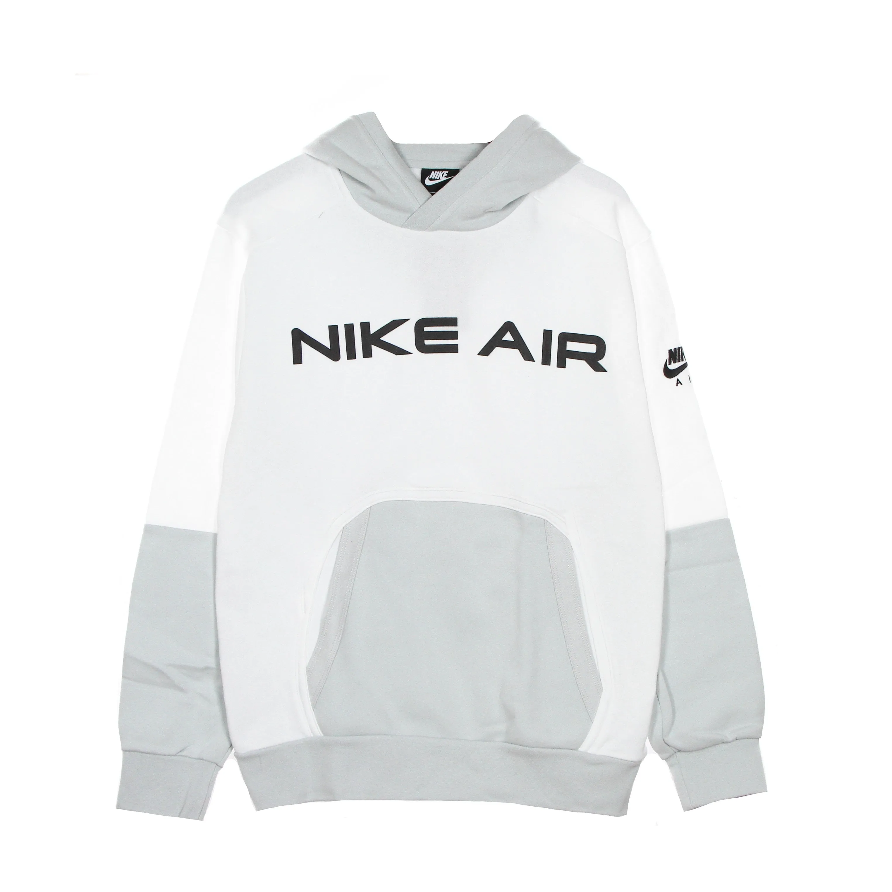 Felpa Cappuccio Uomo Sportswear Air Hoodie White/photon Dust/black