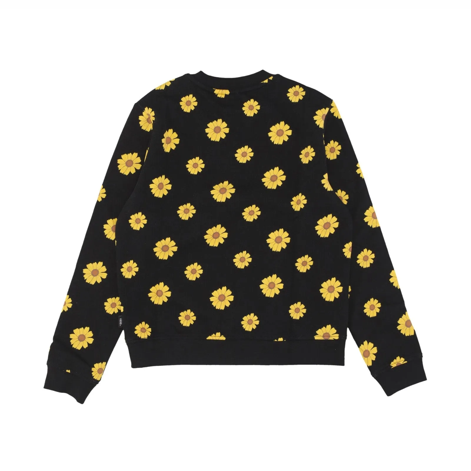 Felpa Girocollo Ragazza Sunfloral Crew Black