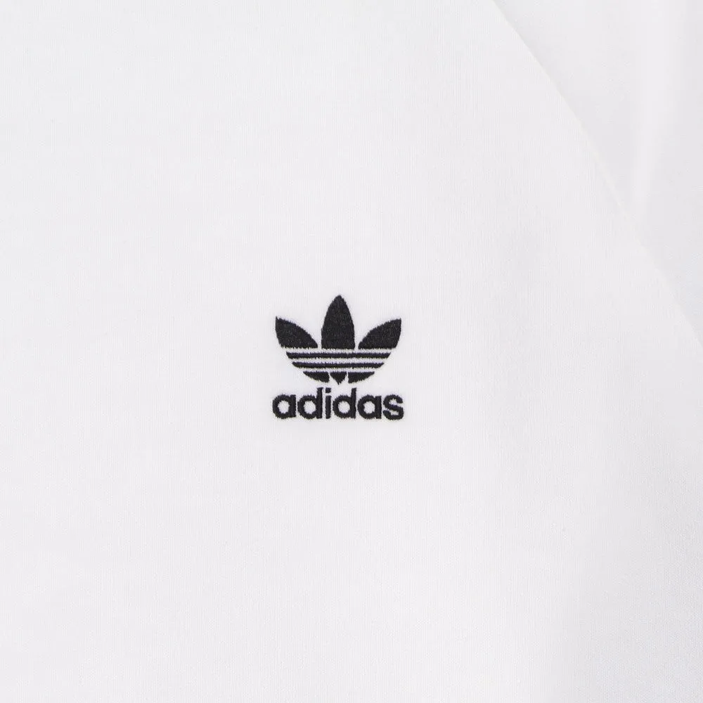 Felpa Girocollo Uomo 3-stripes Crew White
