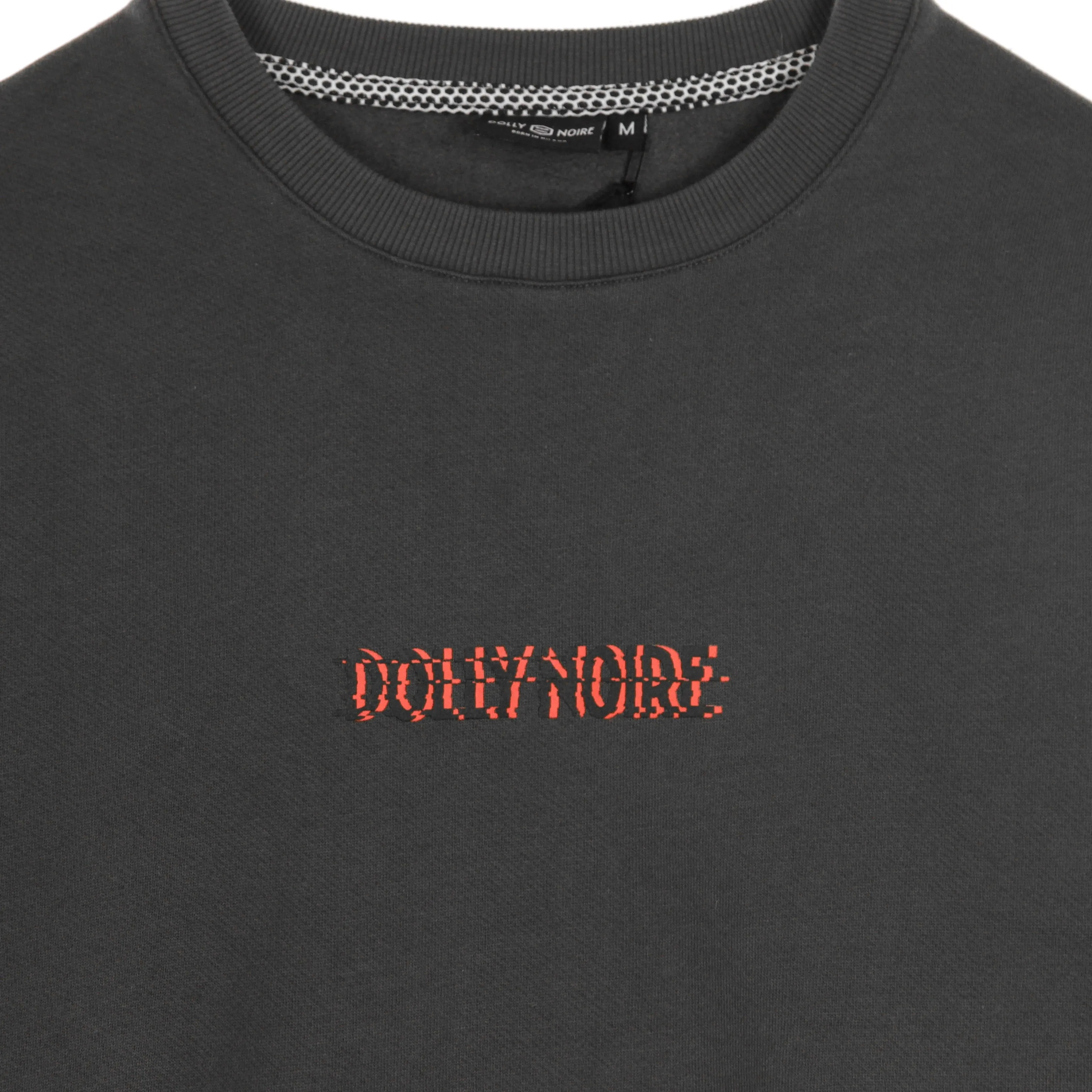 Felpa Girocollo Uomo Glitch Crewneck Grey