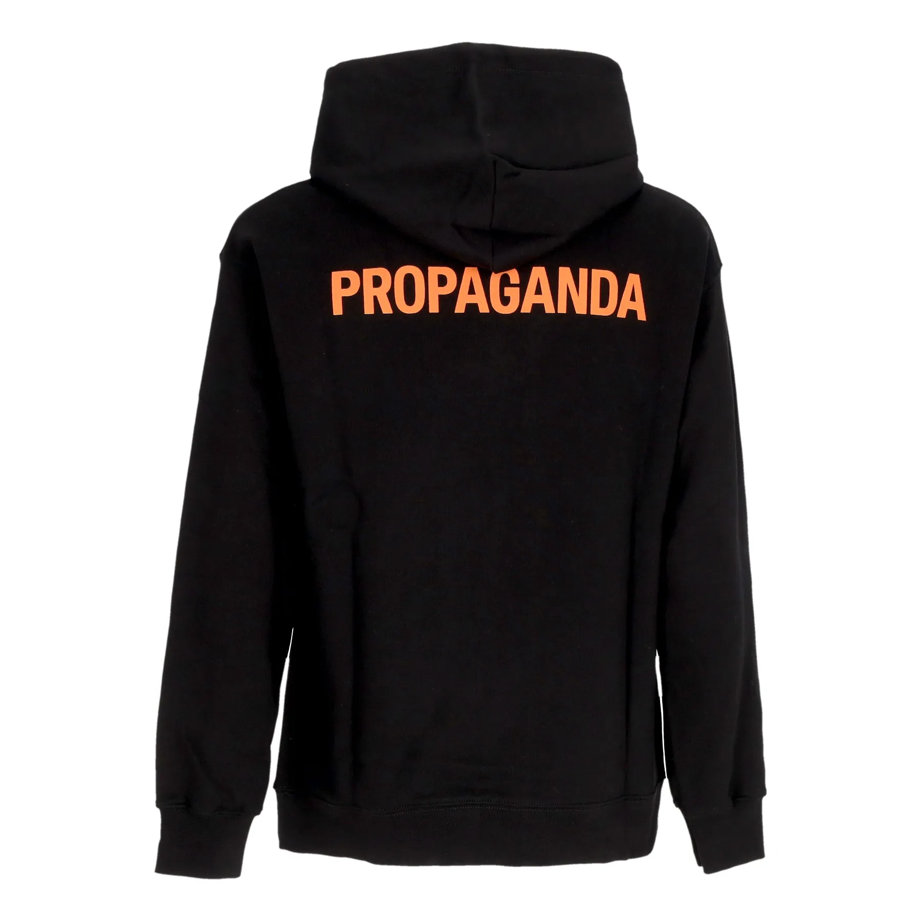 Felpa Leggera Cappuccio Uomo Logo Steel Hoodie Black