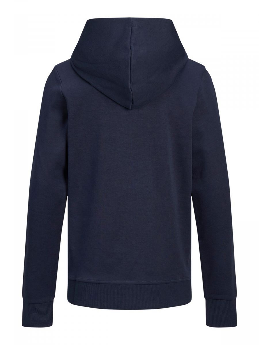 FELPA Ragazzo JACK&JONES 12184813 BASIC SWEAT HOOD NAVY BLAZER