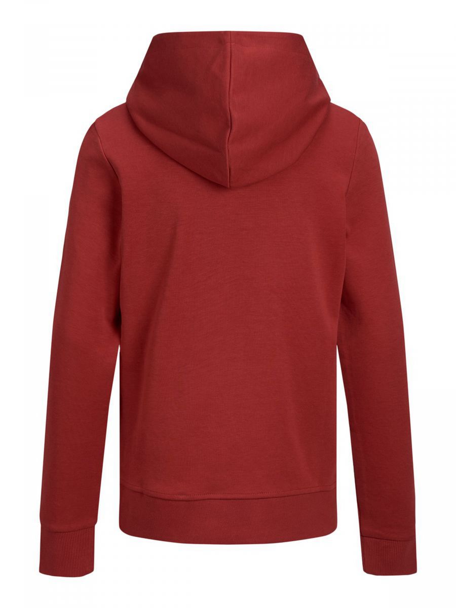 FELPA Ragazzo JACK&JONES 12184813 BASIC SWEAT HOOD RED DAHILA