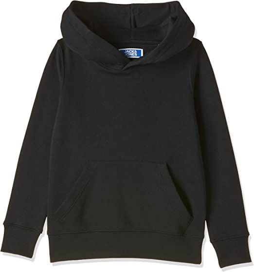 FELPA Ragazzo JACK&JONES 12218200 BASIC HOOD BLACK