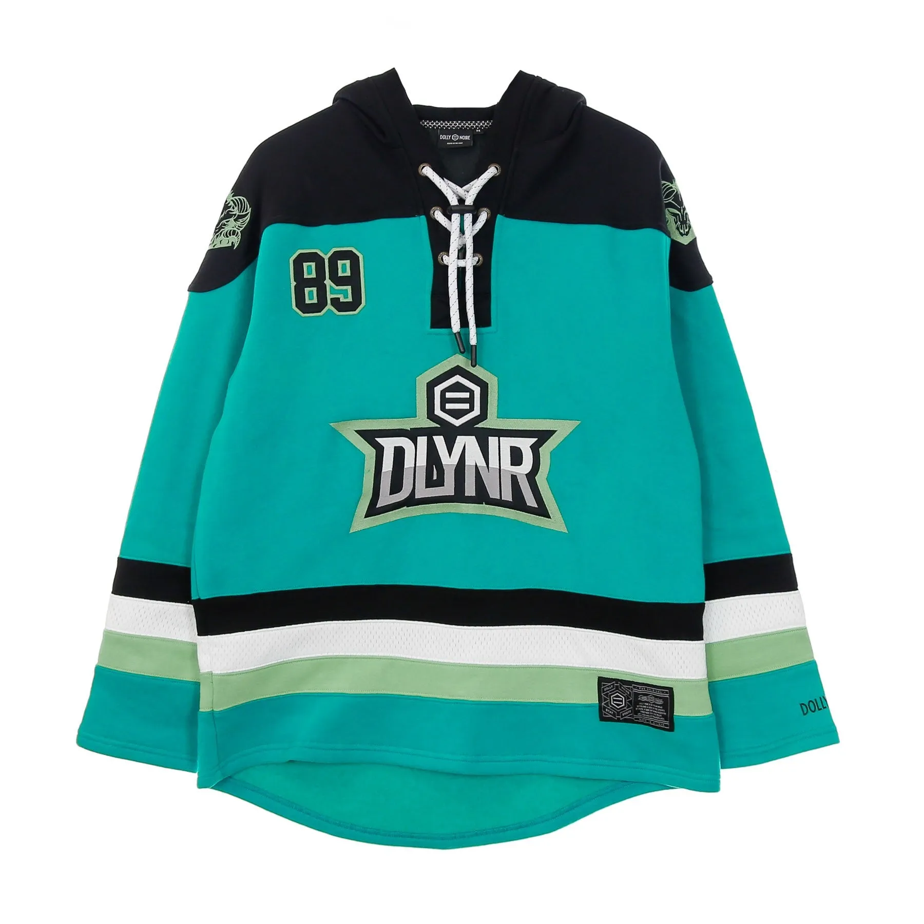 Felpa Tipo Hockey Uomo Hockey Hoodie Green/black