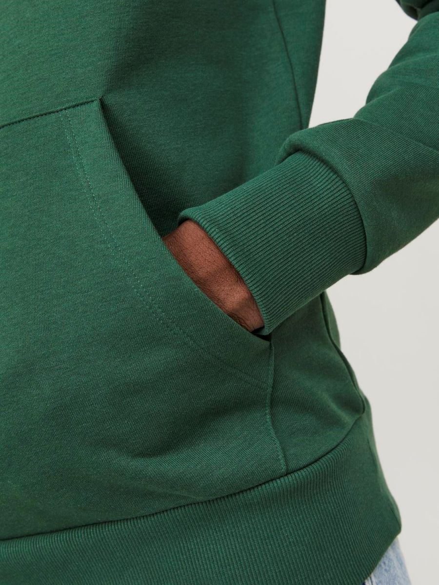 FELPA Uomo JACK&JONES 12236513 JJEJOSH DARK GREEN