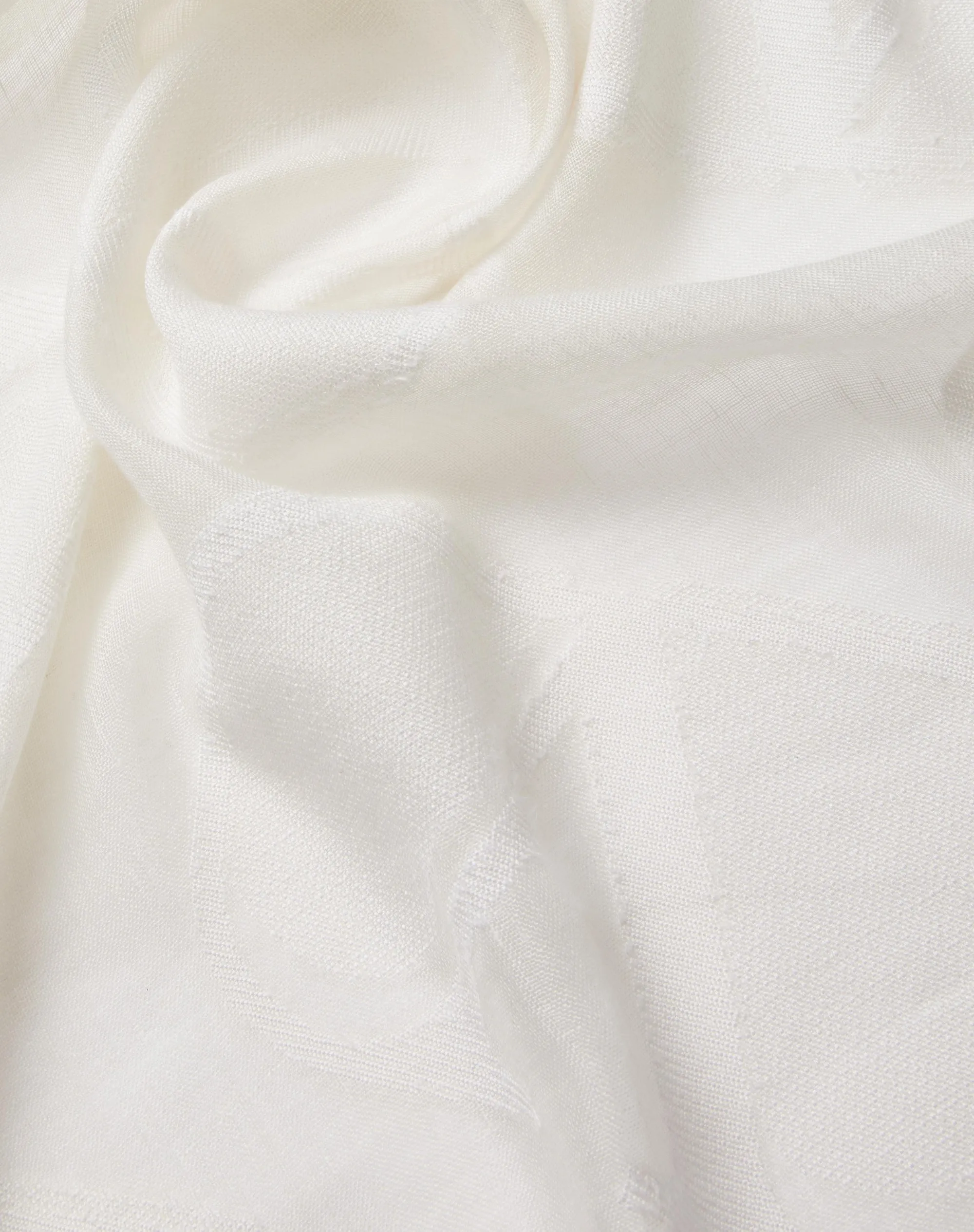 FOULARD VLOGO SIGNATURE IN SETA E LINO