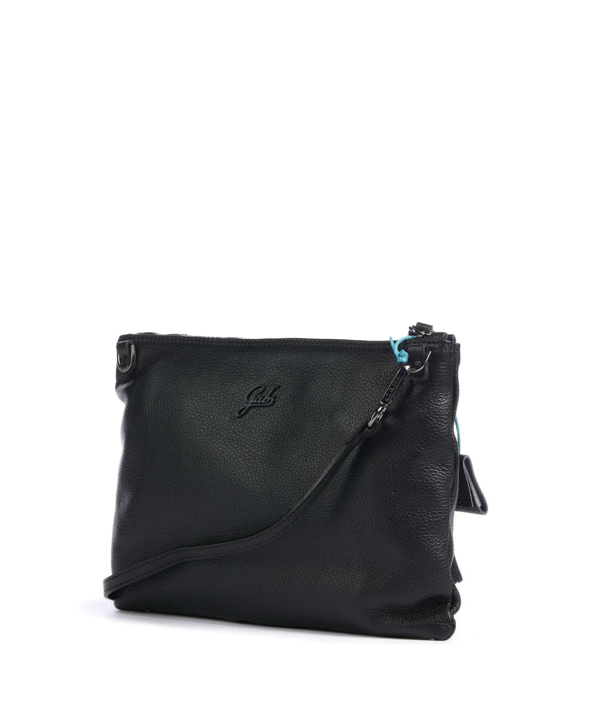  Gabs Texas Beyonce Borsa a spalla pelle di vitello grana, pelliccia nero  