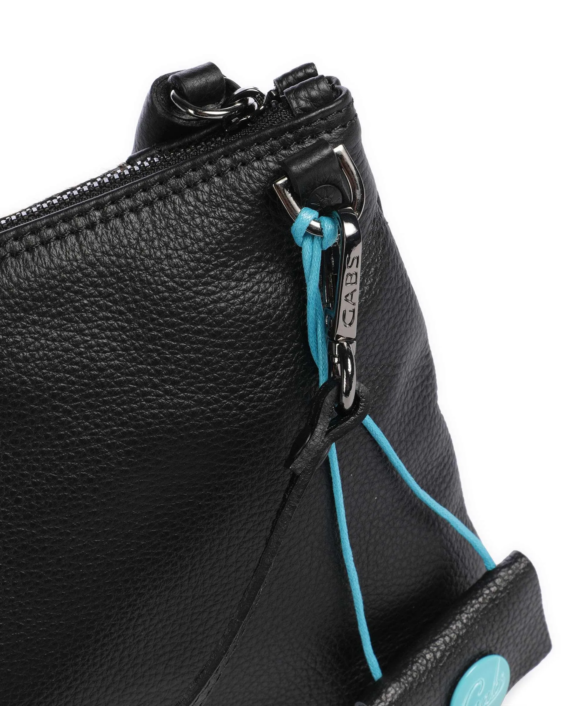  Gabs Texas Beyonce Borsa a spalla pelle di vitello grana, pelliccia nero  