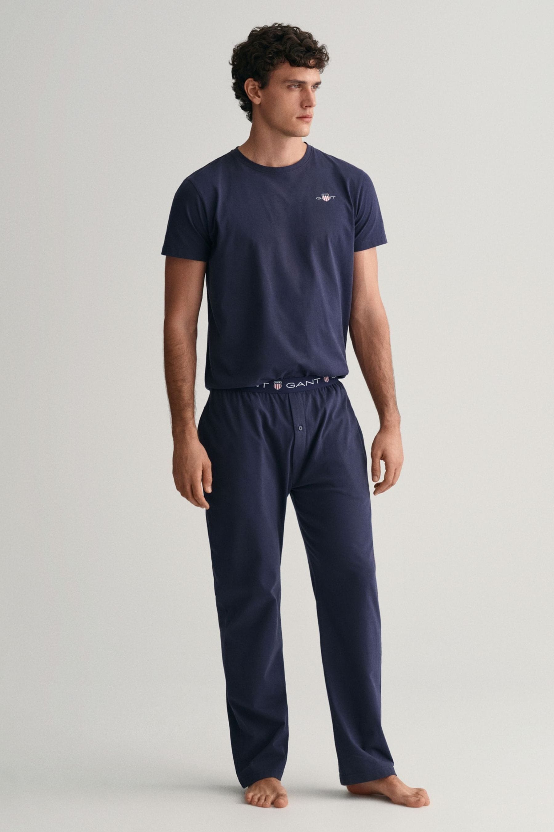 GANT - Pantaloni da jogging del pigiama con scudo