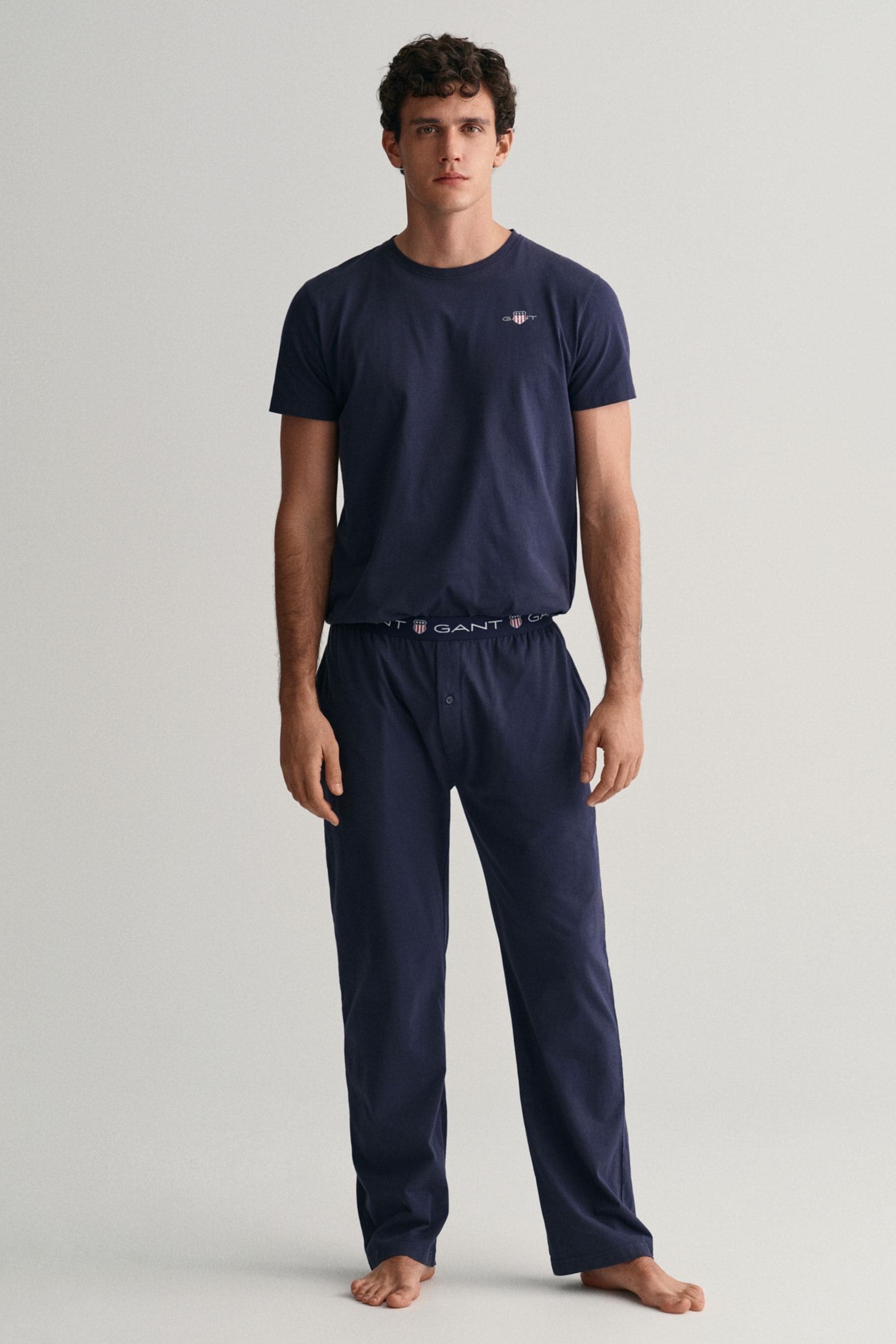 GANT - Pantaloni da jogging del pigiama con scudo