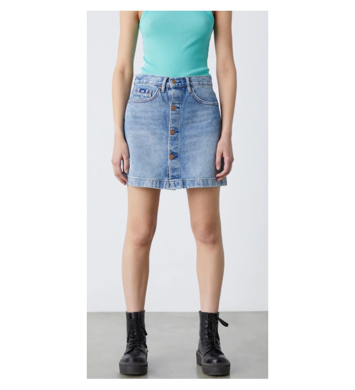 GAS JEANS MINIGONNA IN JEANS DONNA