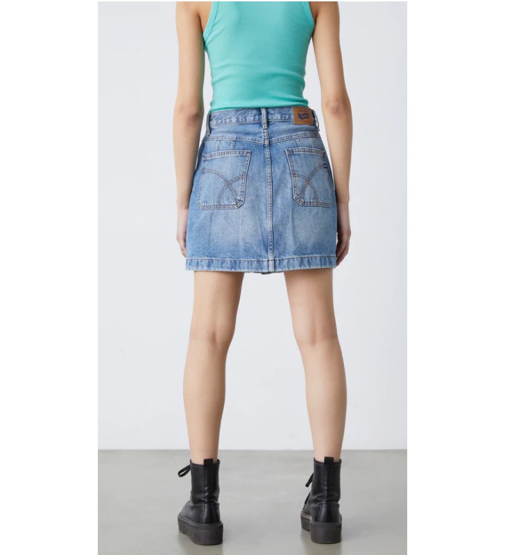 GAS JEANS MINIGONNA IN JEANS DONNA