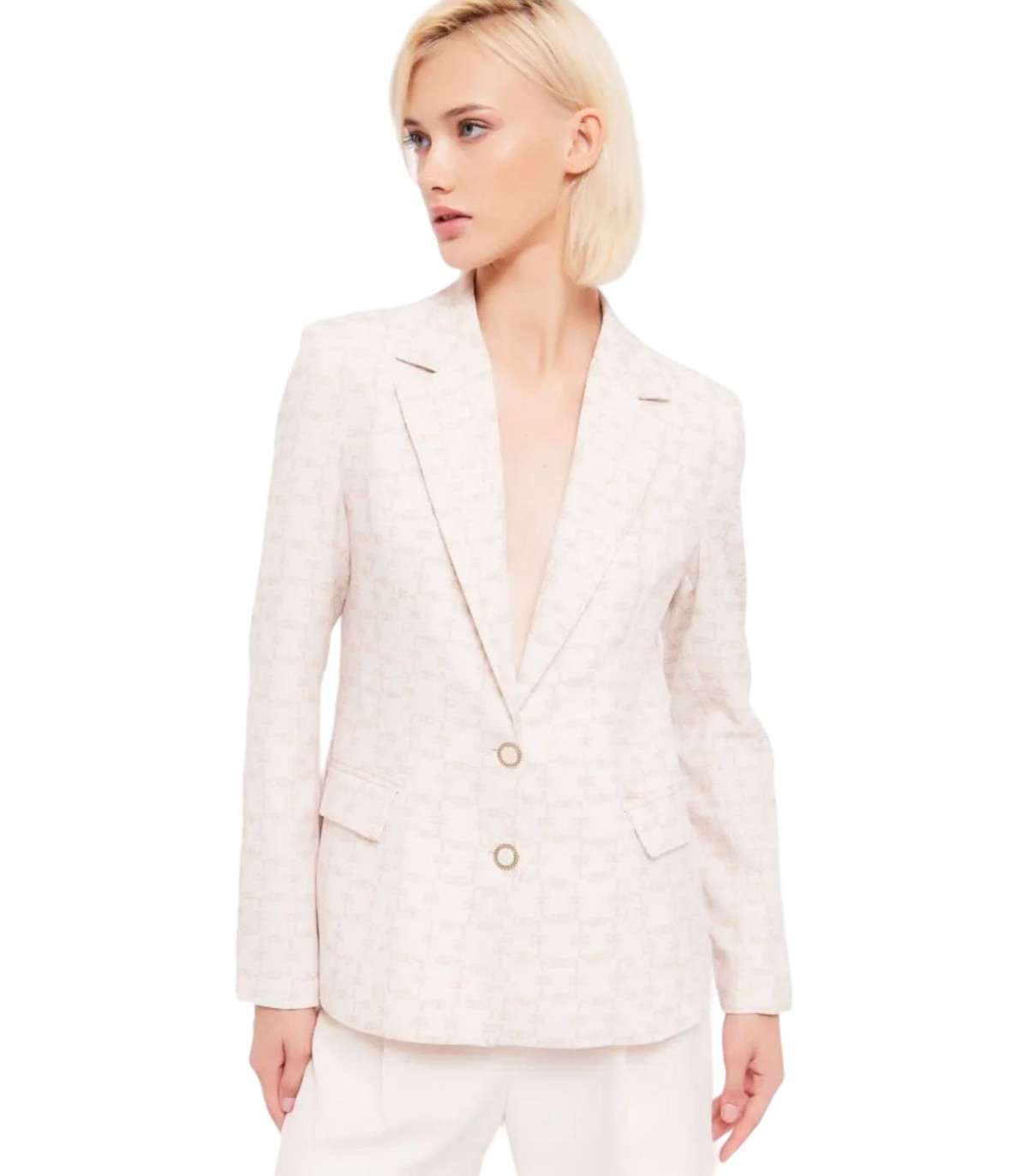 Gaudi Donna Giacca Blazer Con Stampa