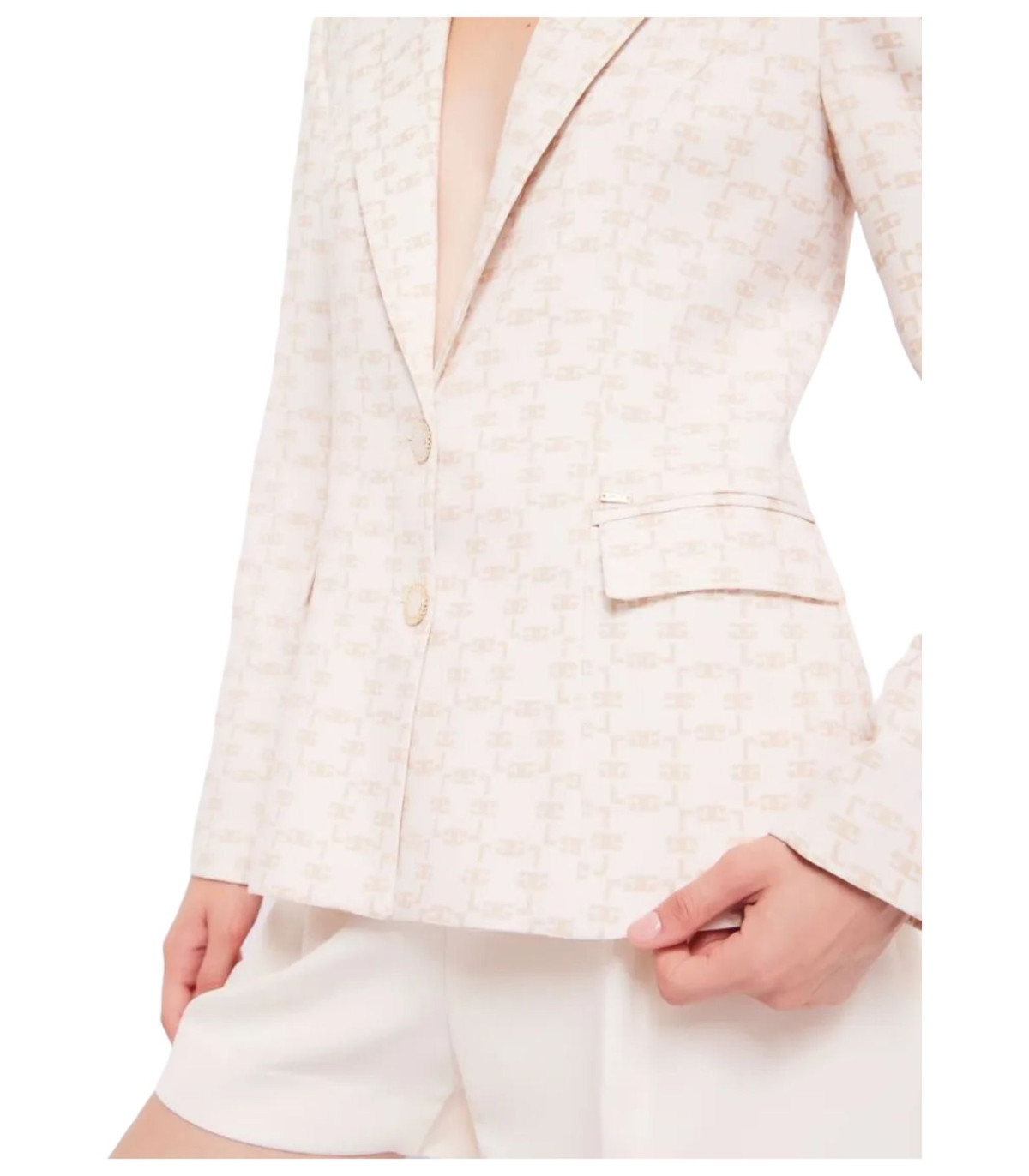 Gaudi Donna Giacca Blazer Con Stampa