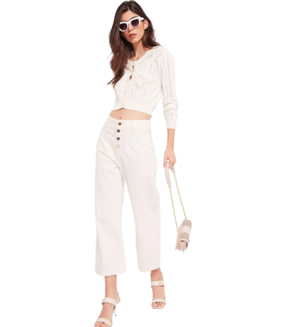 Gaudi Donna Pantaloni  Cropped