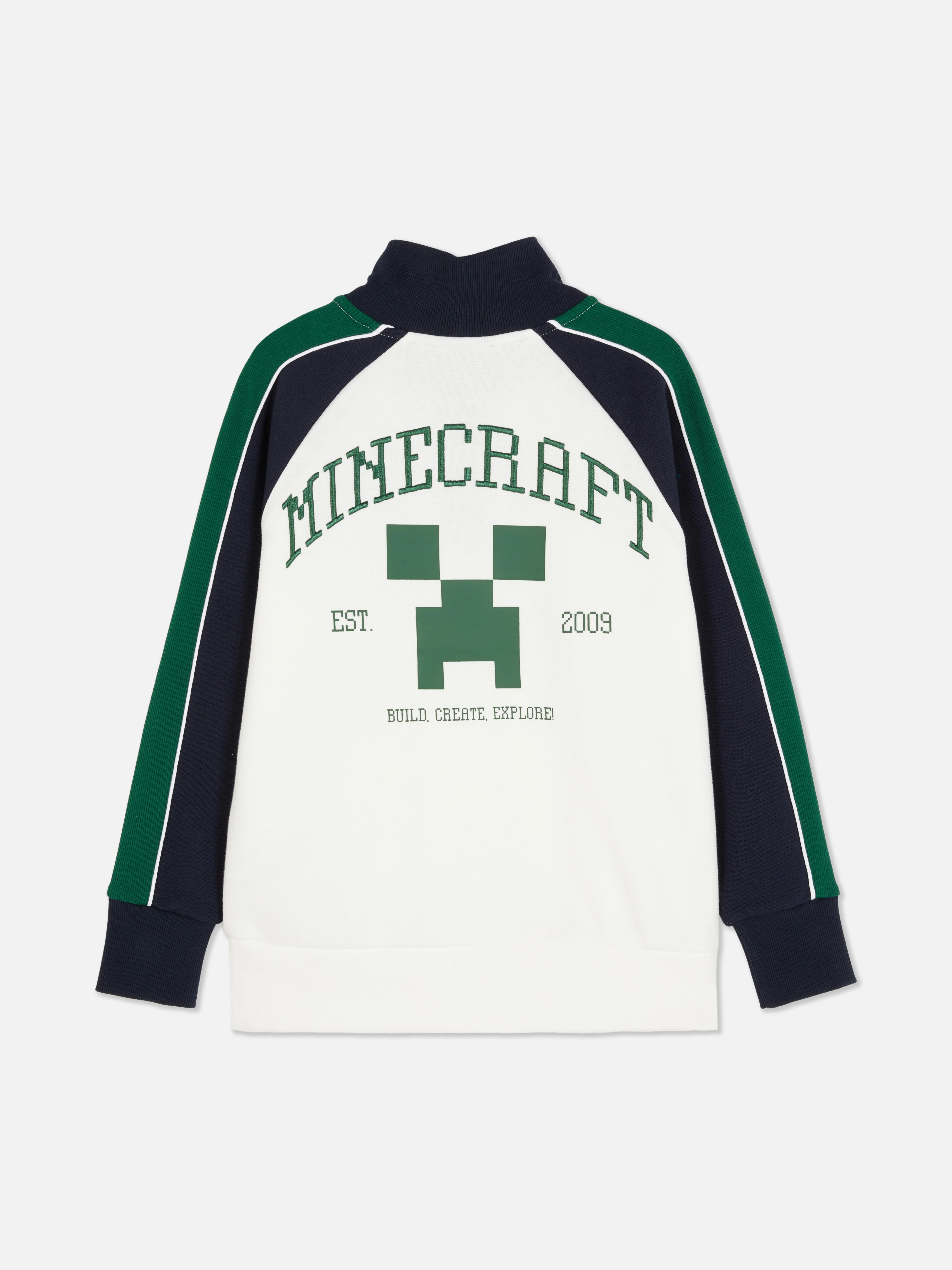 Giacca con mezza zip coordinata Minecraft