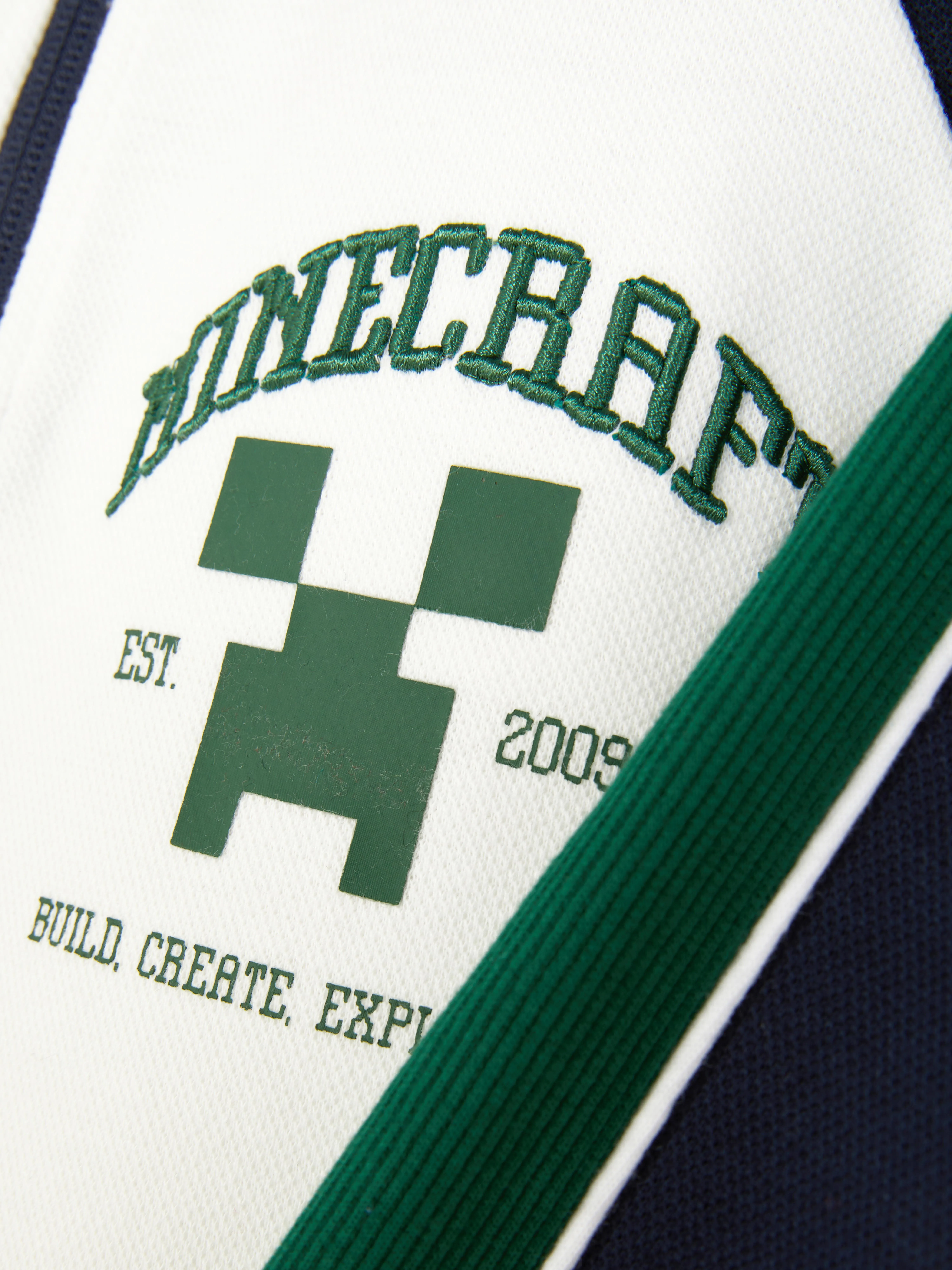 Giacca con mezza zip coordinata Minecraft