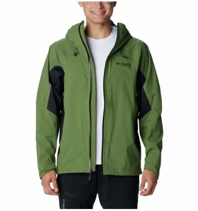 Giacca impermeabile da uomo Columbia Mazama Trail™ Shell (Canteen, Nero)