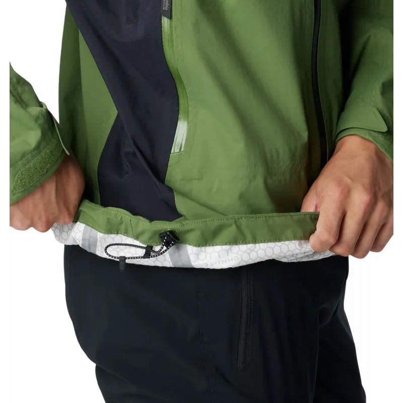 Giacca impermeabile da uomo Columbia Mazama Trail™ Shell (Canteen, Nero)