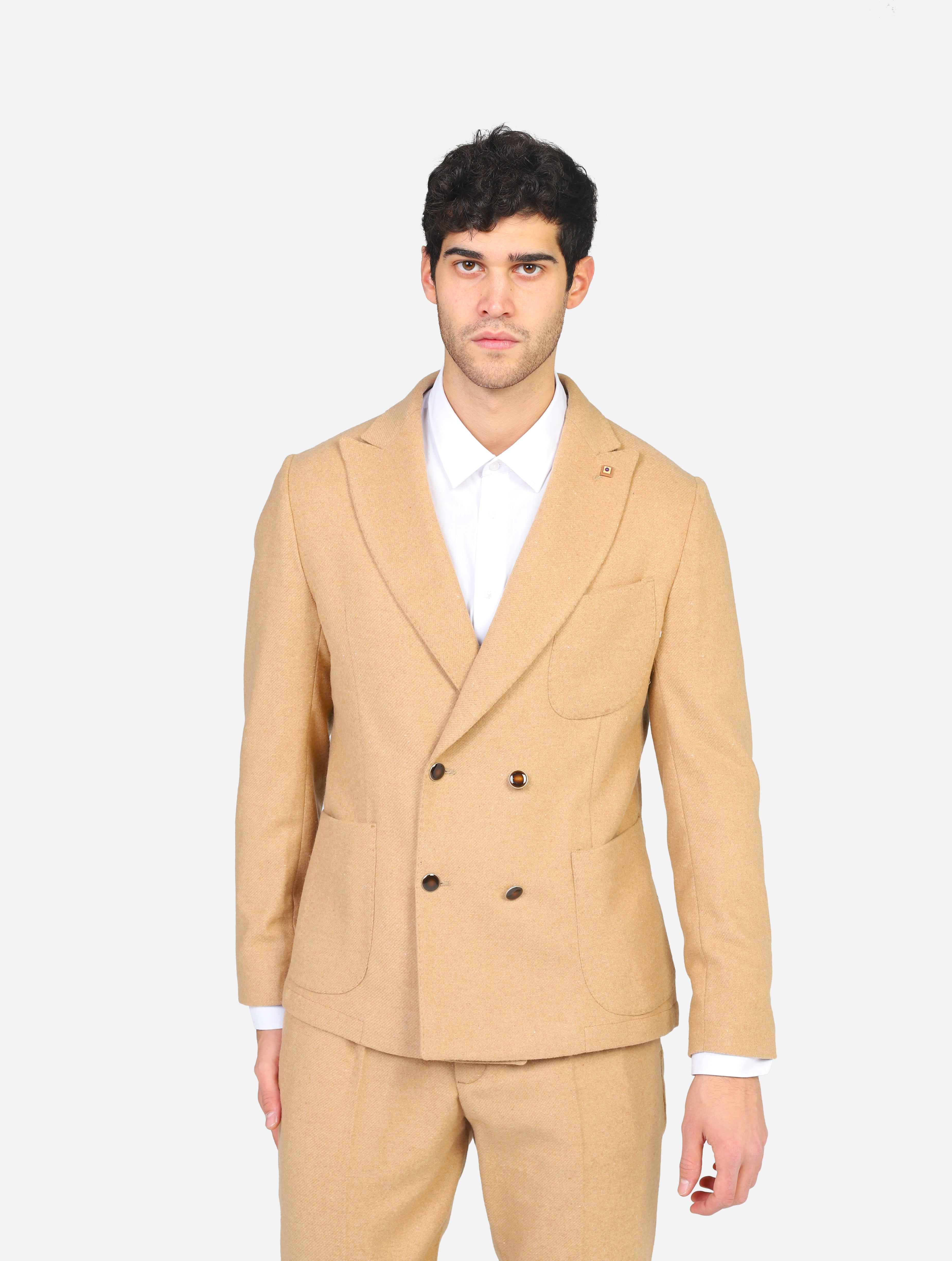 giacca outfit - of1f2w3g008camel