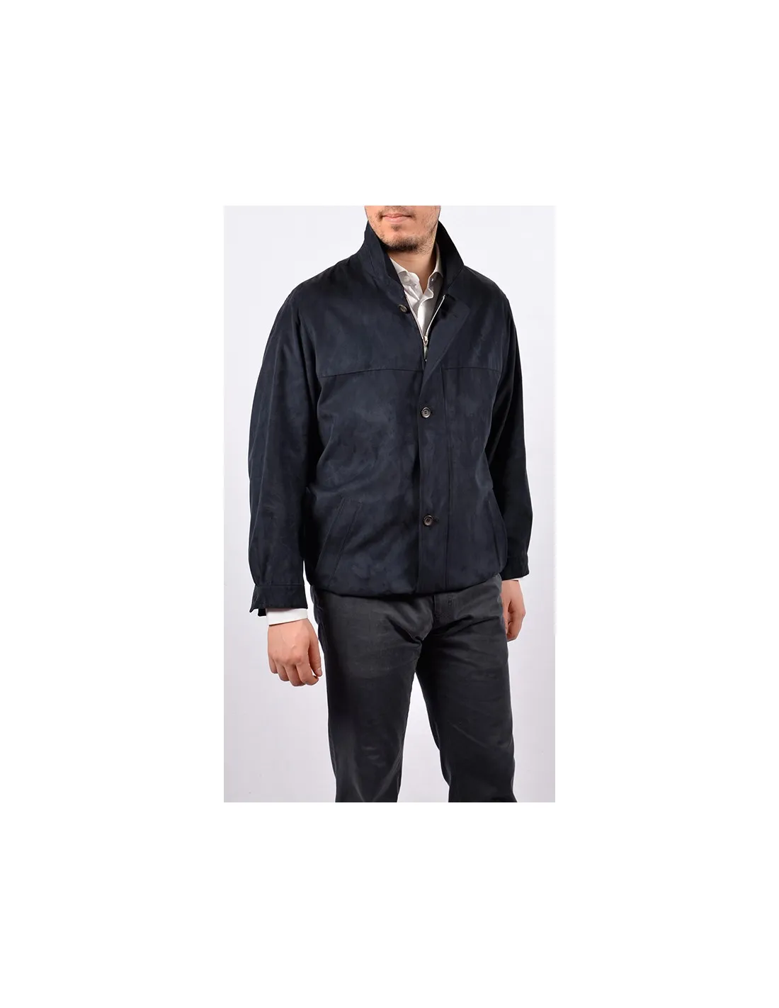 Giubbino Collo Camicia Blu *fine serie*