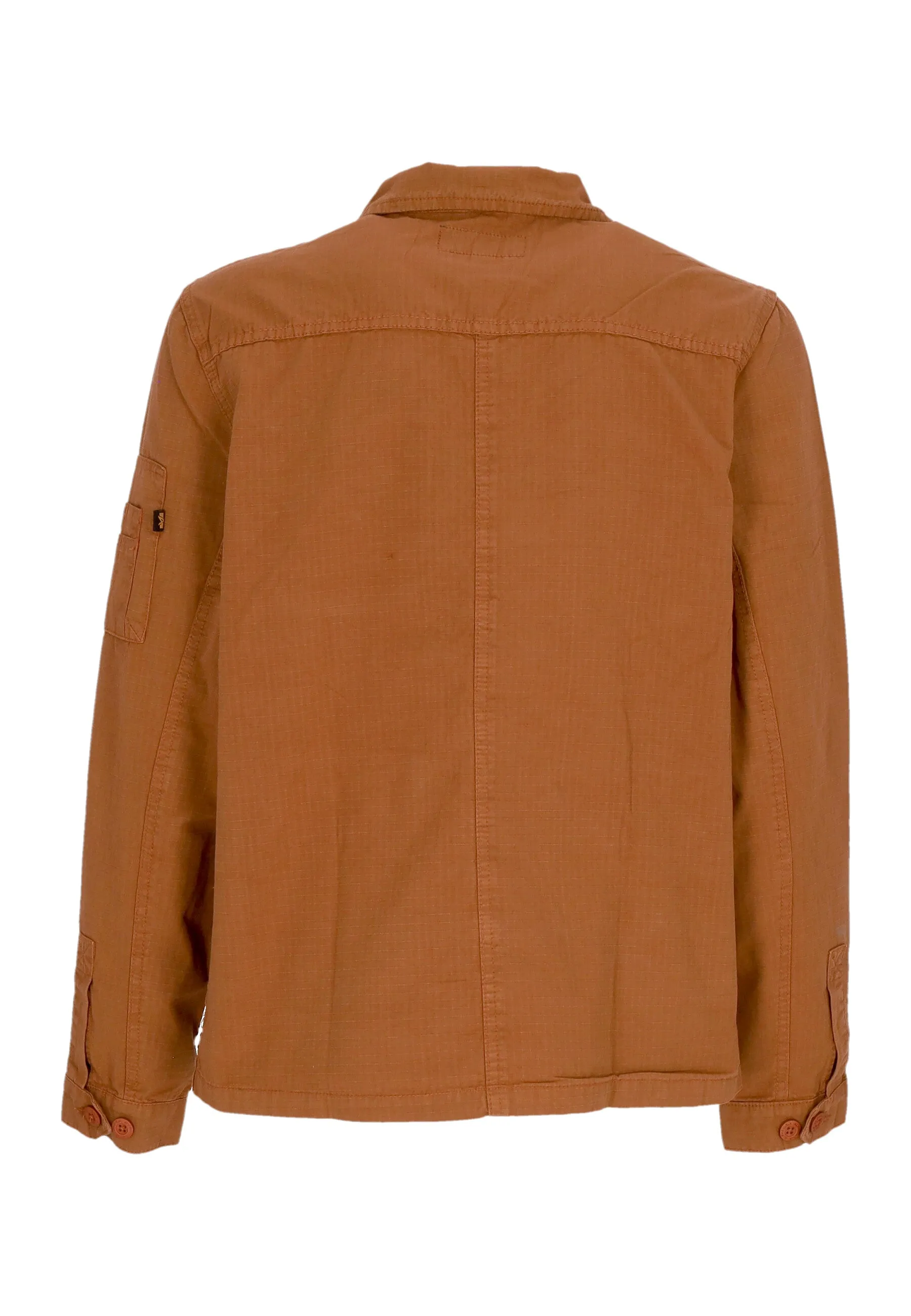 Giubbotto Uomo Ripstop Cargo Overshirt Hazel Brown