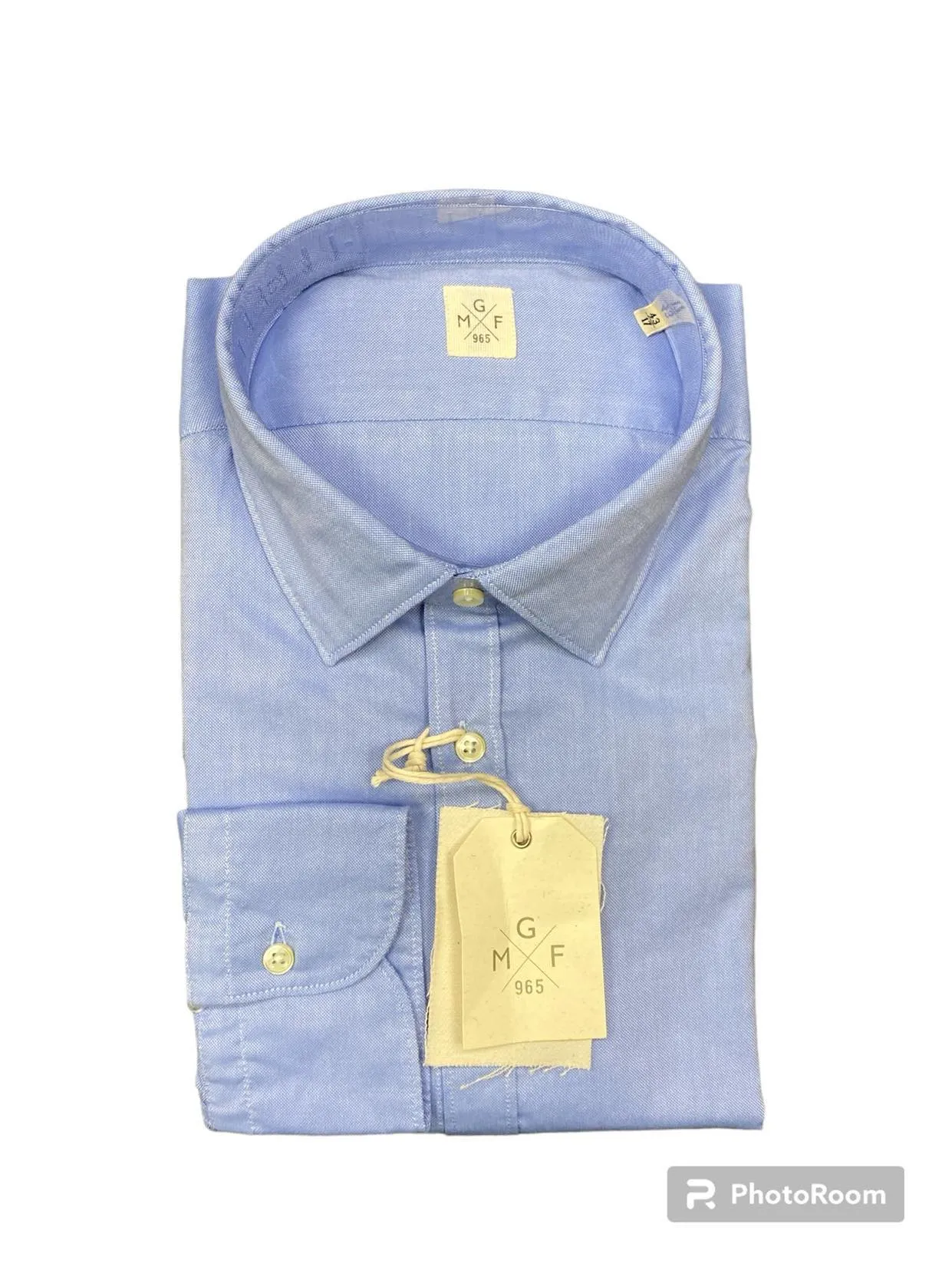 GMF camicia uomo collo italiano morbido 941103