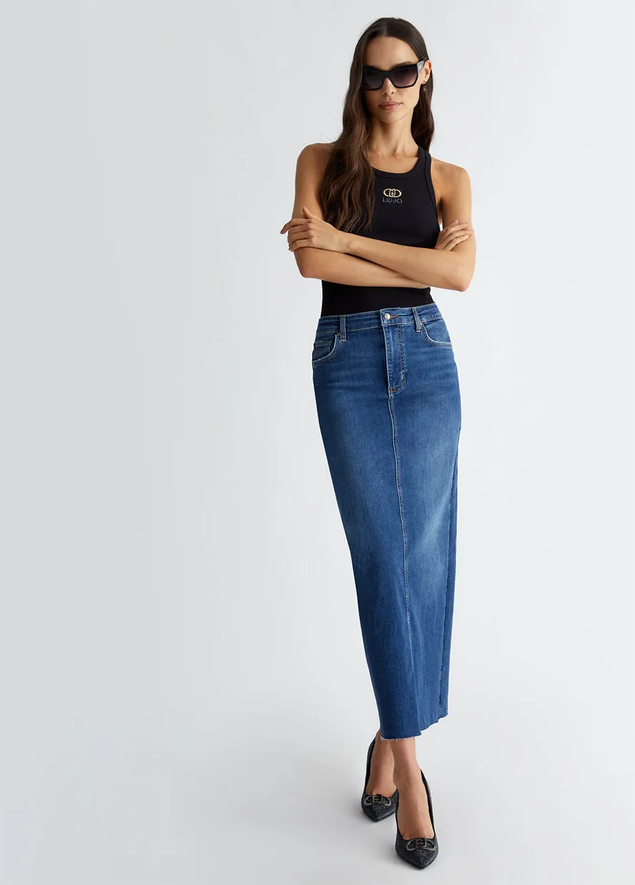 Gonna Lunga Denim Liu Jo