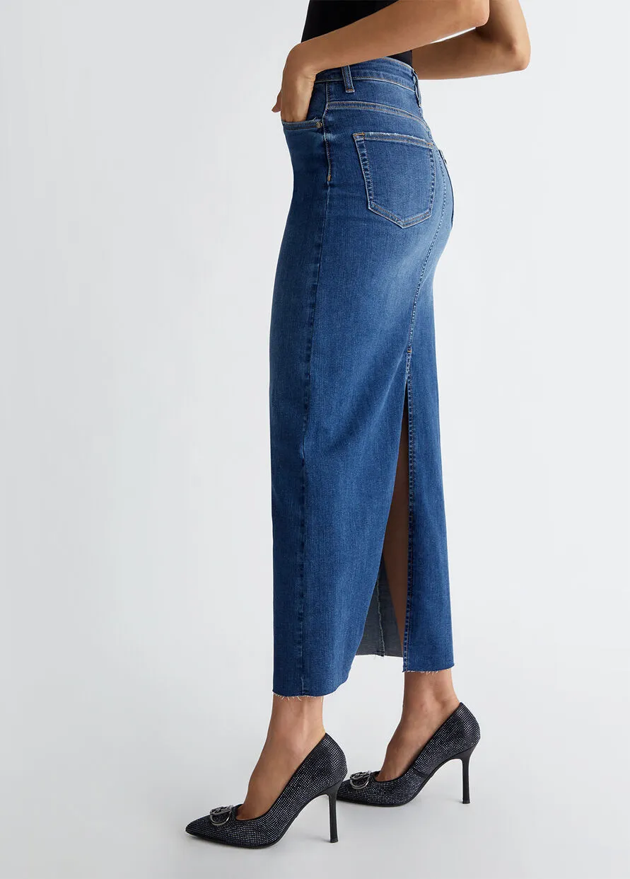 Gonna Lunga Denim Liu Jo