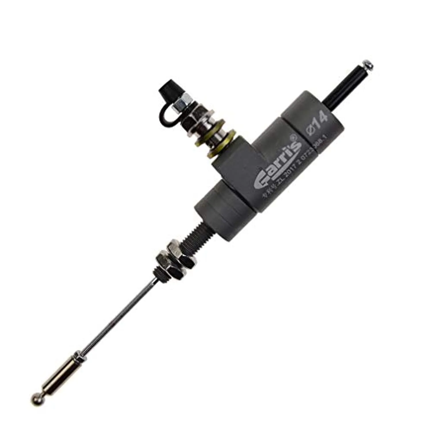 GOOFIT Pompa Frizione Idraulica Moto M8 x 1.25mm Sinistro Cilindro Alluminio CNC Universale sostituzione per YZ125 YZ250 YZ250F 