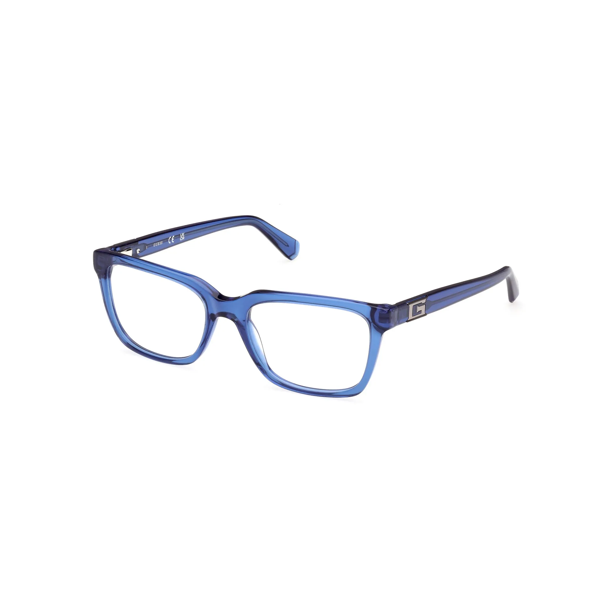   Guess GU 50132 - 090  Blu Brillante | Occhiale Da Vista Uomo 