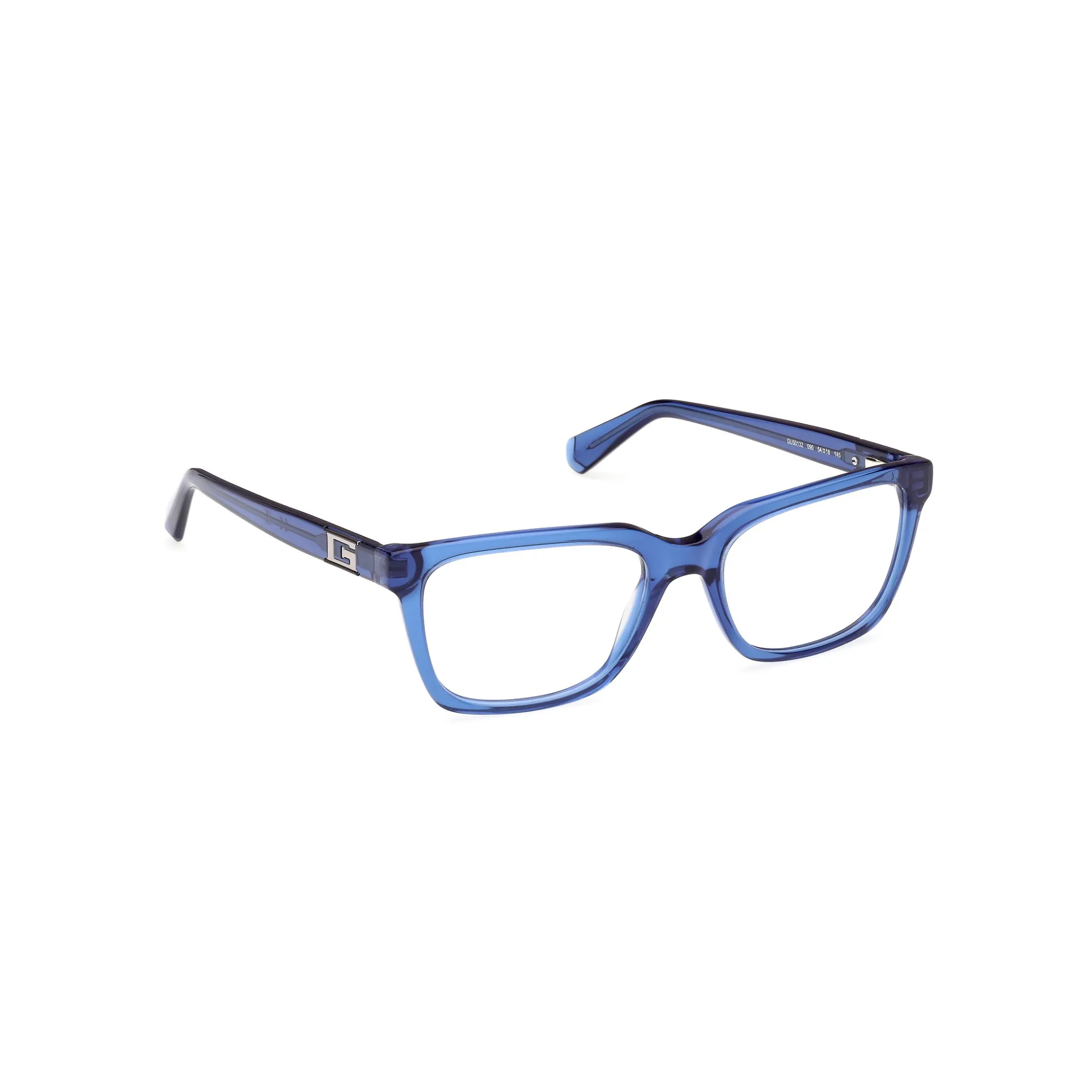   Guess GU 50132 - 090  Blu Brillante | Occhiale Da Vista Uomo 