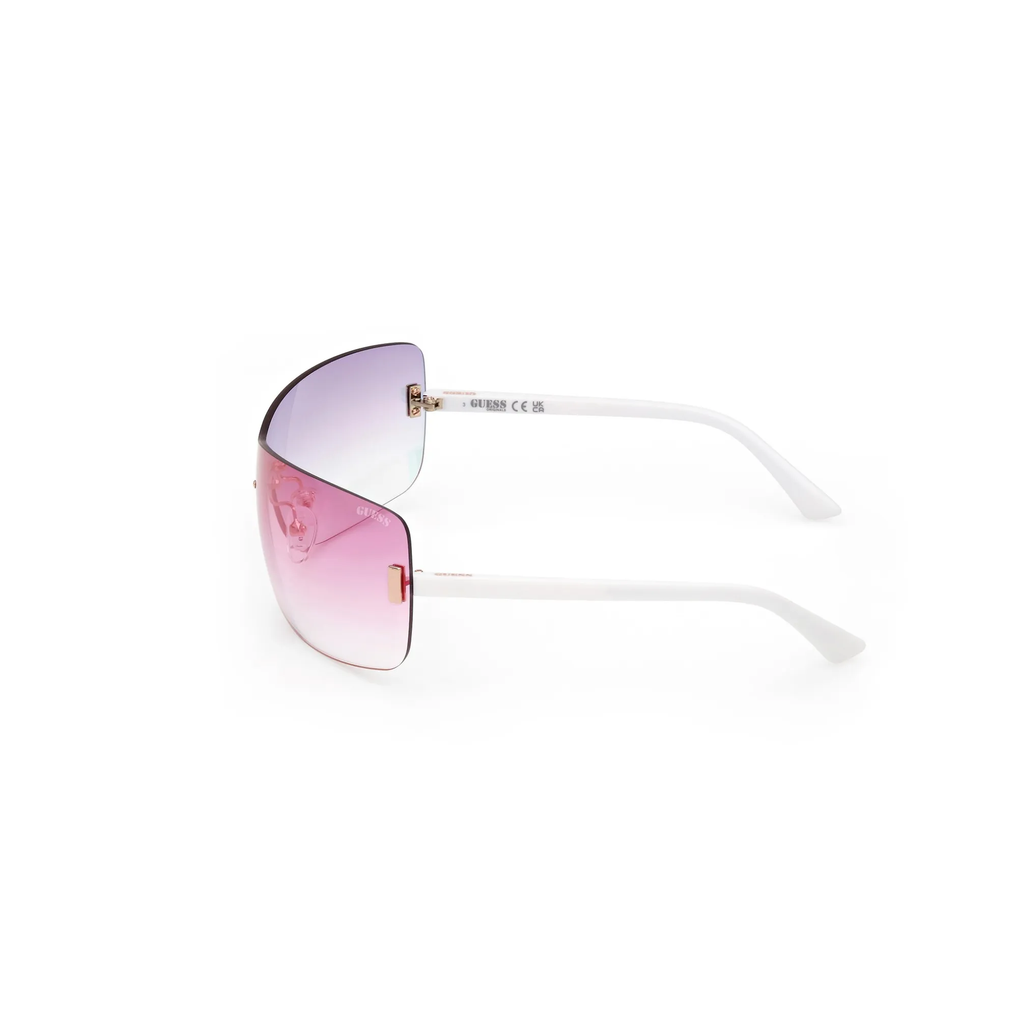   Guess GU 8287 - 21Z Bianco | Occhiale Da Sole Donna 