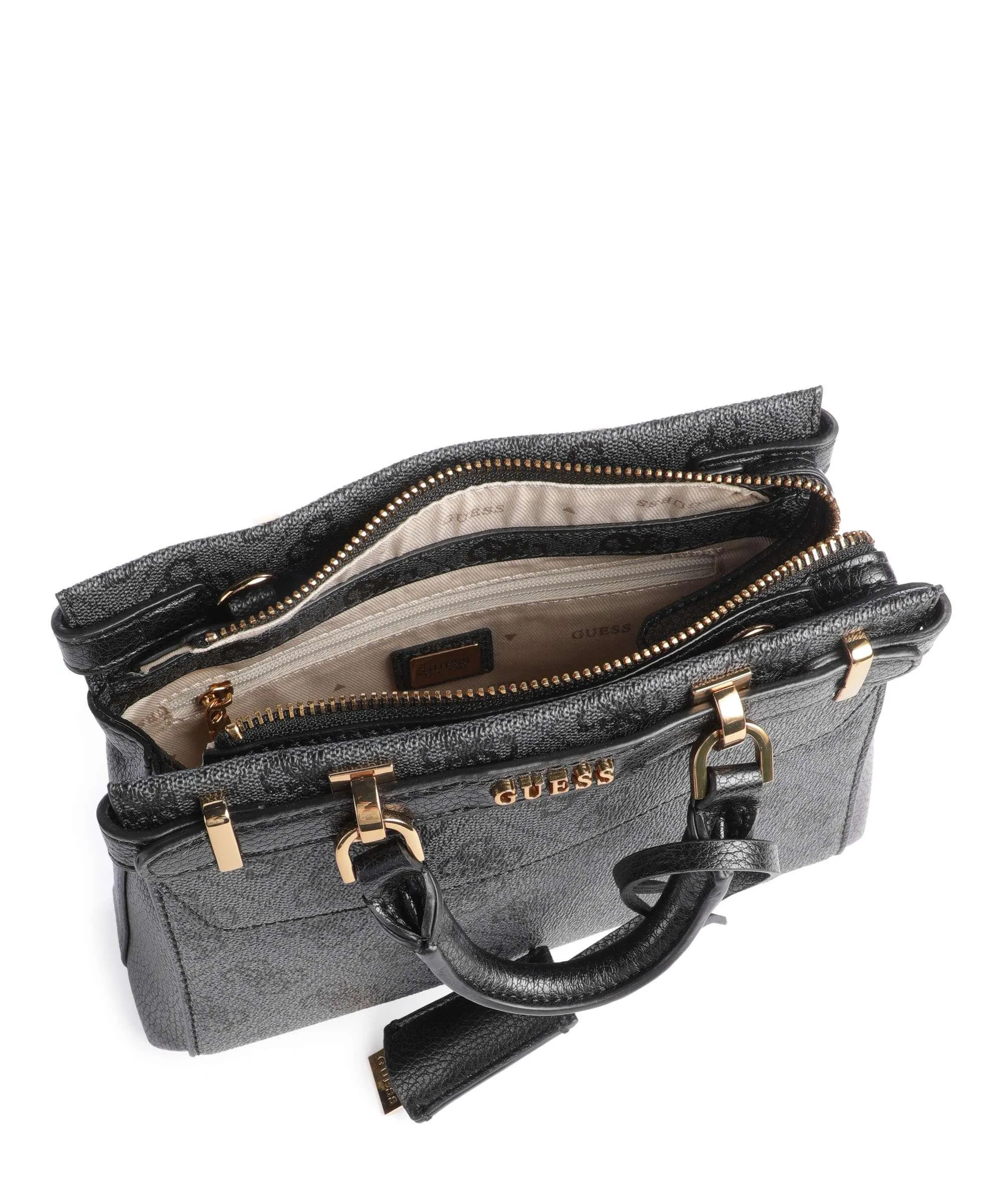  Guess Sestri Borsa a mano pelle sintetica grigio scuro  