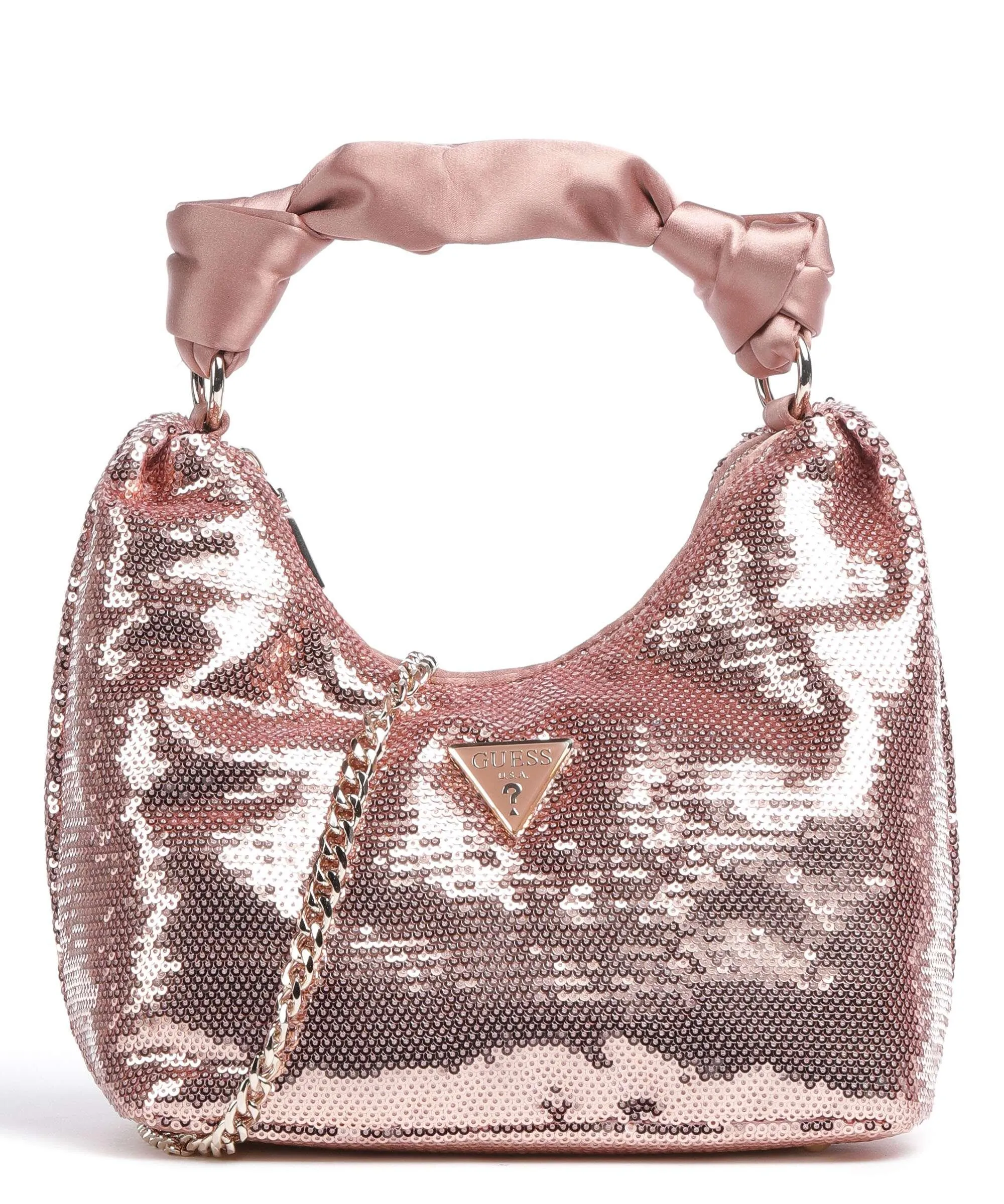  Guess Velina Borsa a mano poliestere rosa antico  