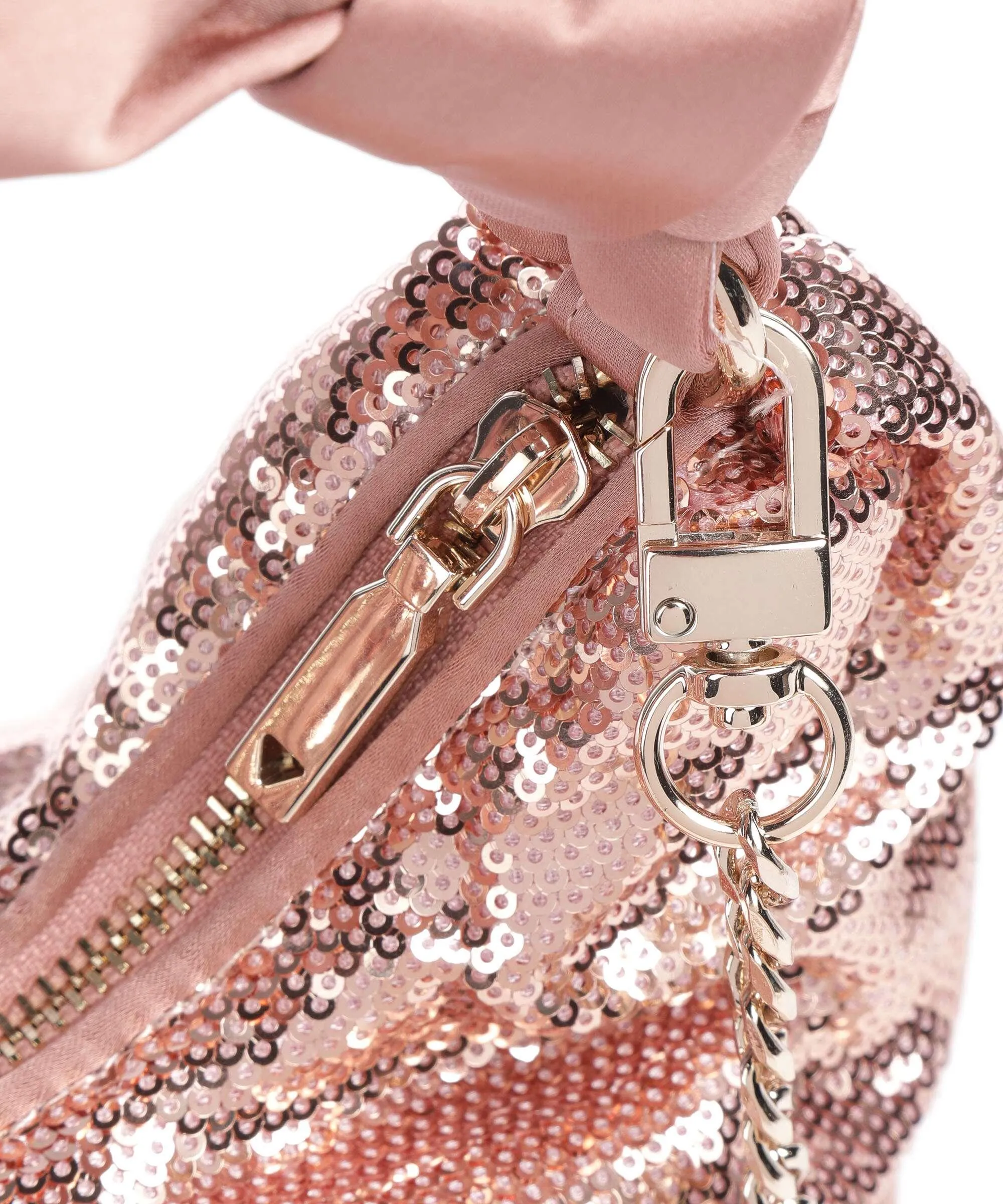  Guess Velina Borsa a mano poliestere rosa antico  