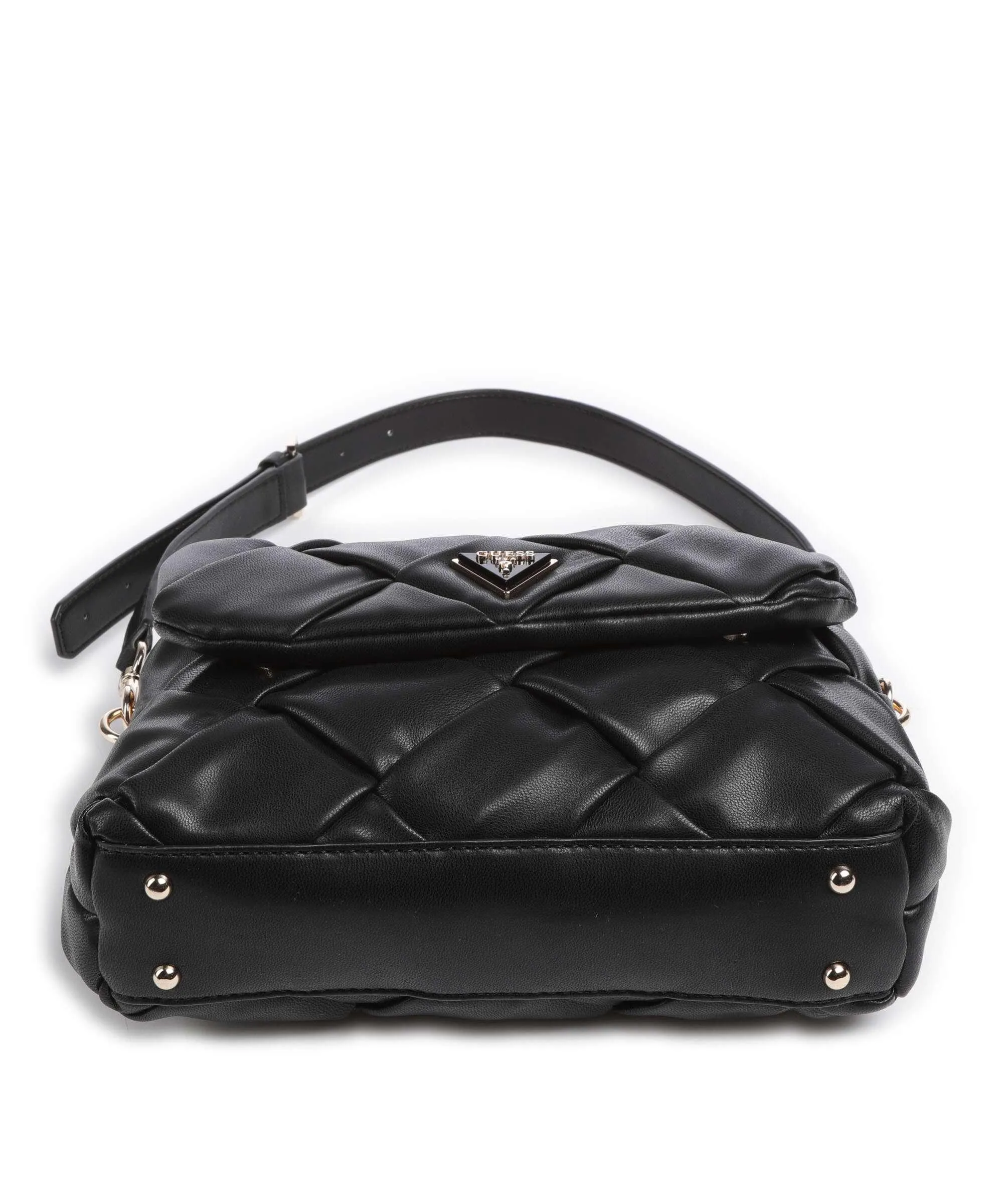  Guess Zaina Borsa a spalla pelle sintetica nero  